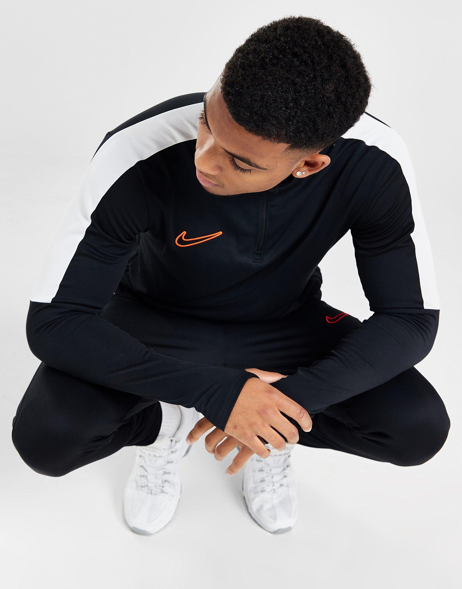 Nike Haut Zippé Academy Essential Homme Noir- JD Sports France