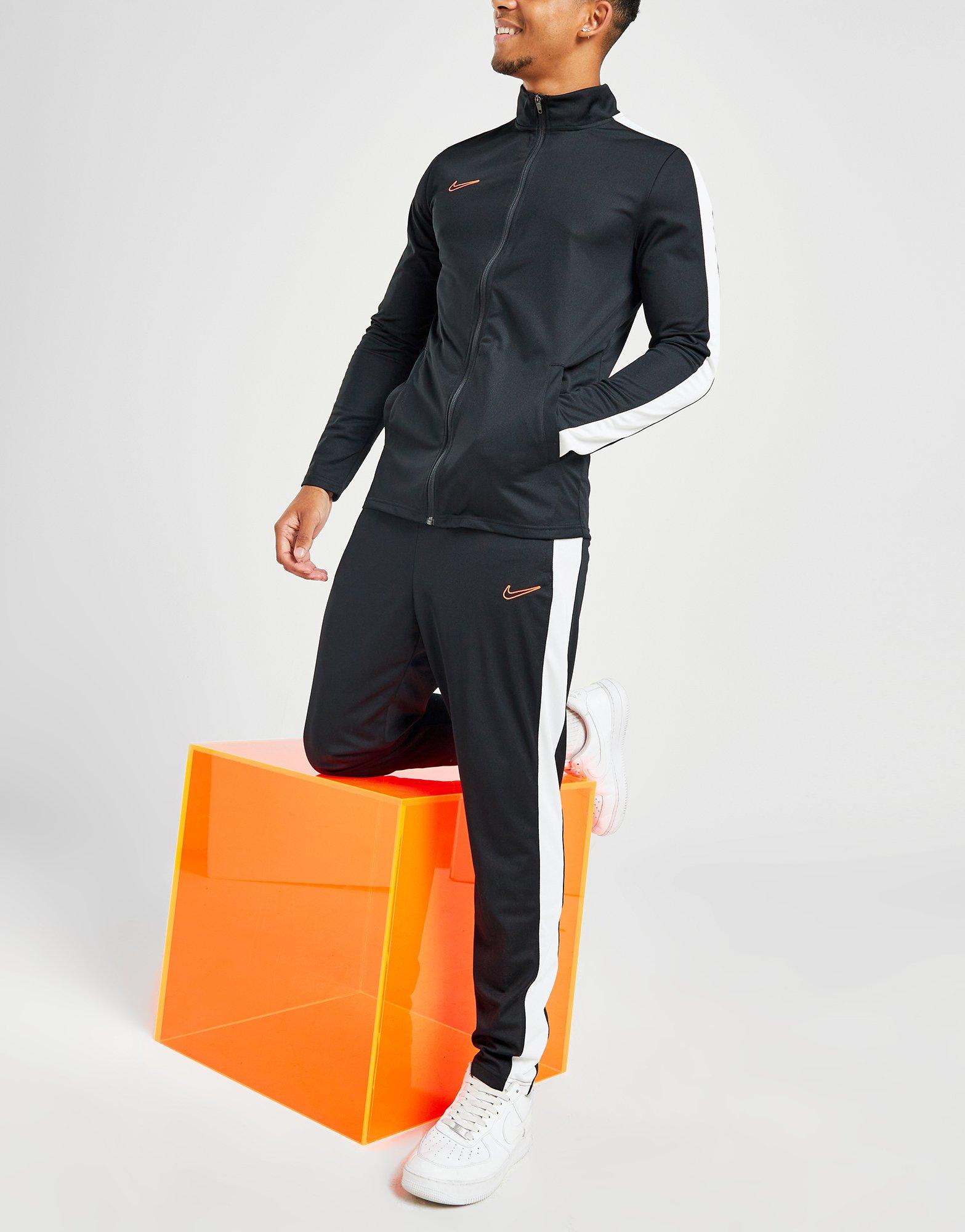 Orange nike outlet tracksuit