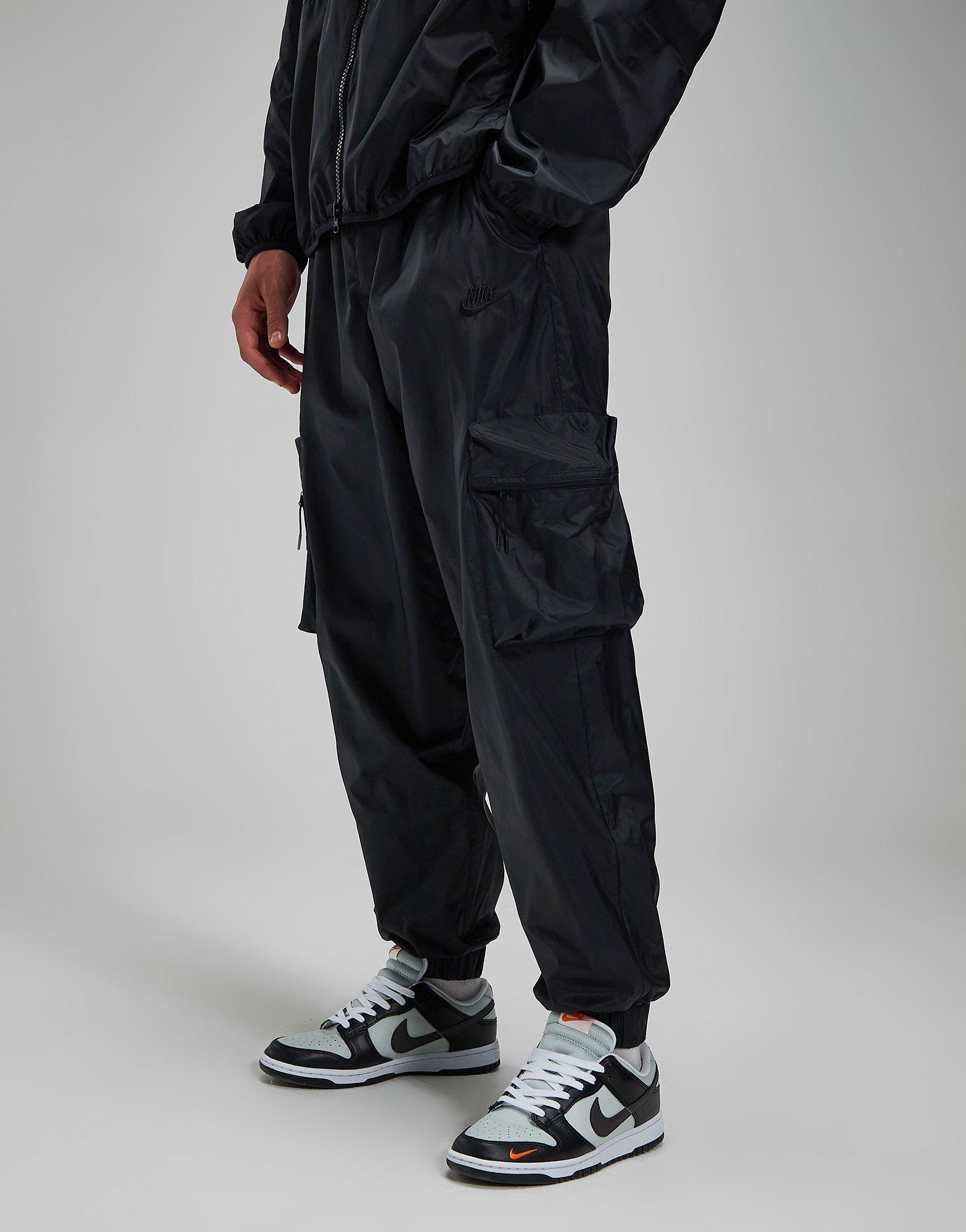 Black Nike Tech Woven Cargo Pants - JD Sports NZ