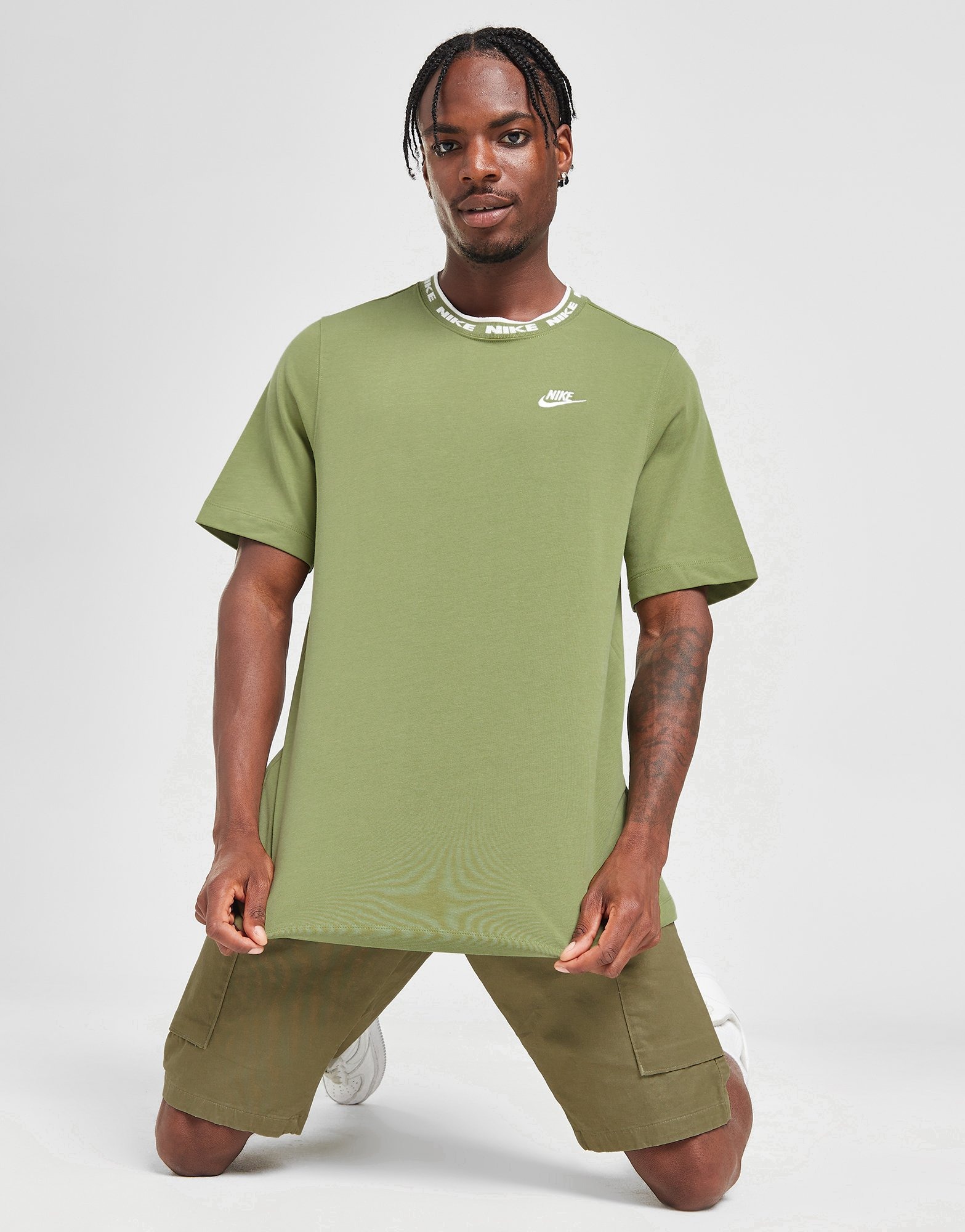 Nike Sportswear Men's T-Shirt (Oil Green) – Active Athlete 88