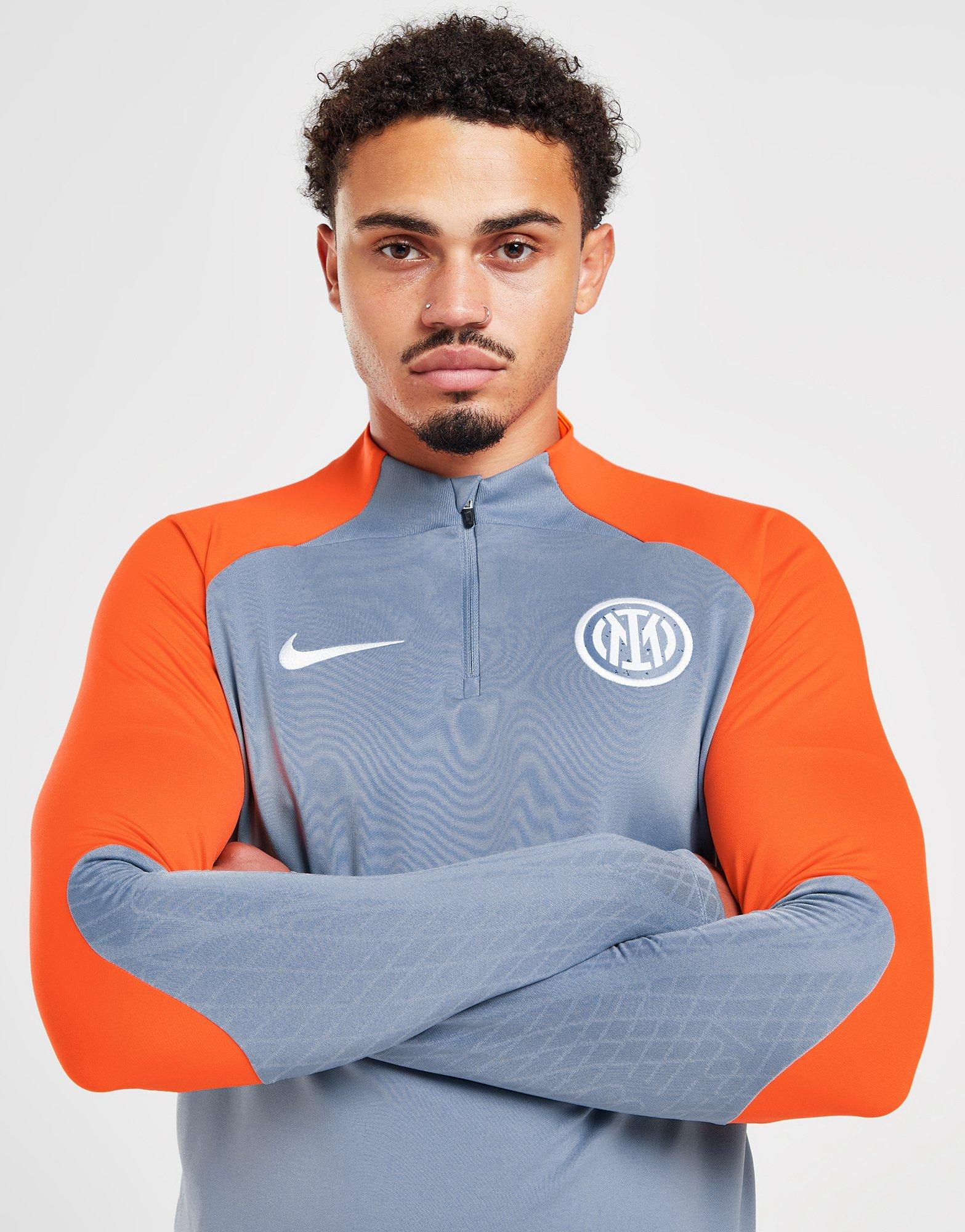 Nike Inter Milan Strike Drill Top in Bianco