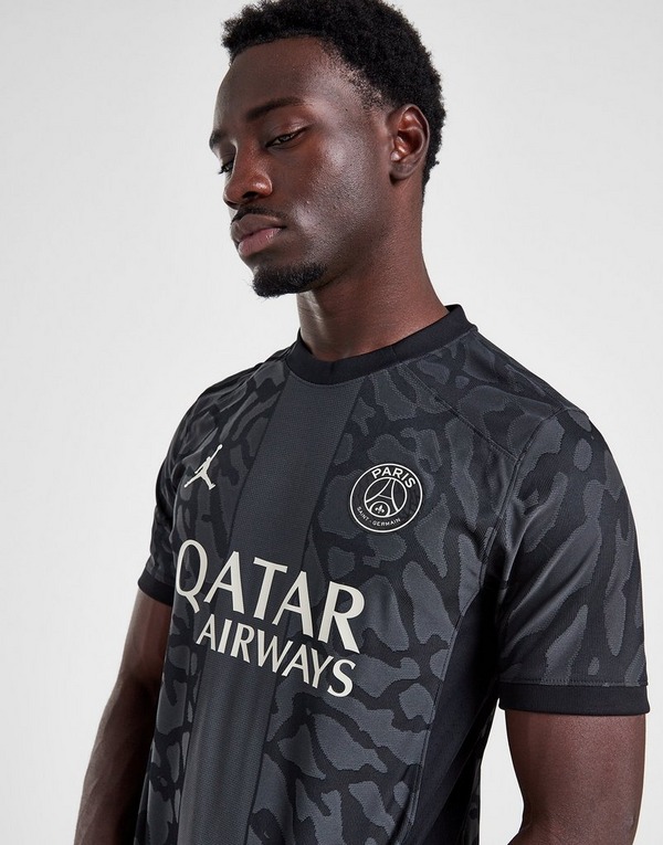 Jordan Paris Saint-Germain '22 Fourth Replica Jersey, Men's, XL, Black