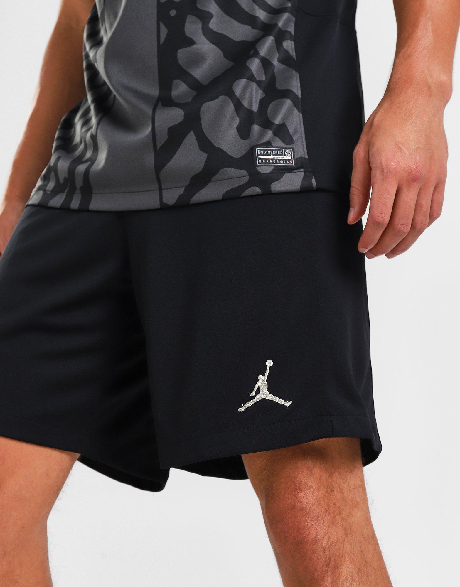 Jordan x PSG Flight Knit Shorts Black - Basketball Shorts Store in 2023