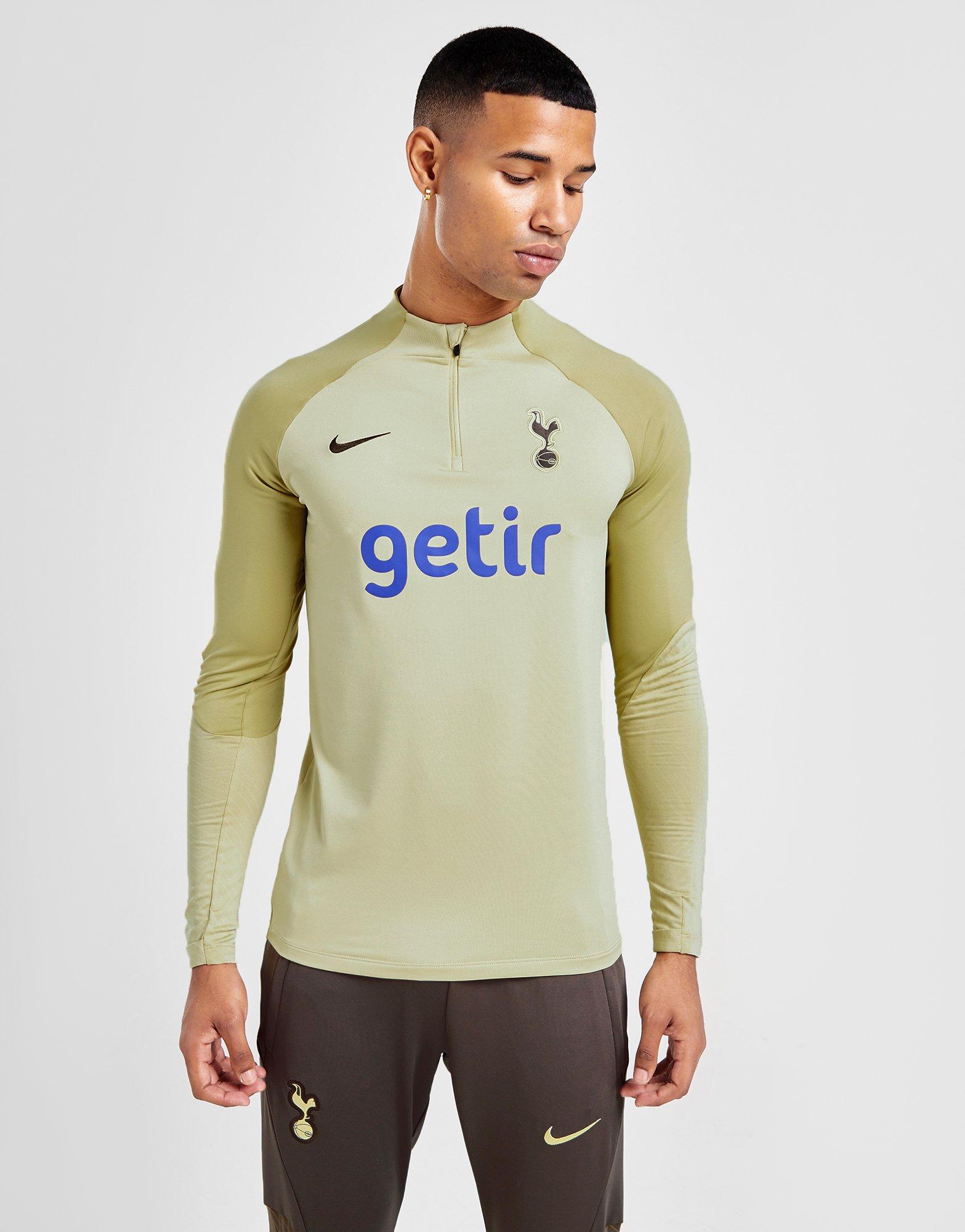 Gold Nike Tottenham Hotspur FC Strike Drill Top | JD Sports UK