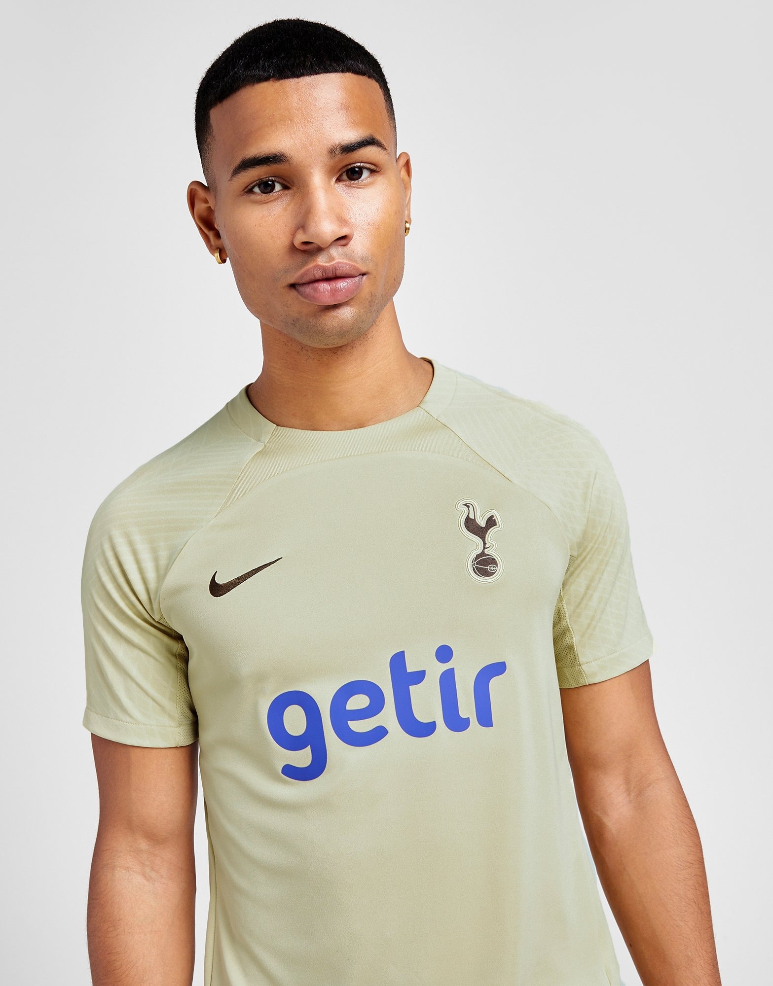 Brown Nike Tottenham Hotspur FC Strike Short Sleeve TShirt JD Sports UK