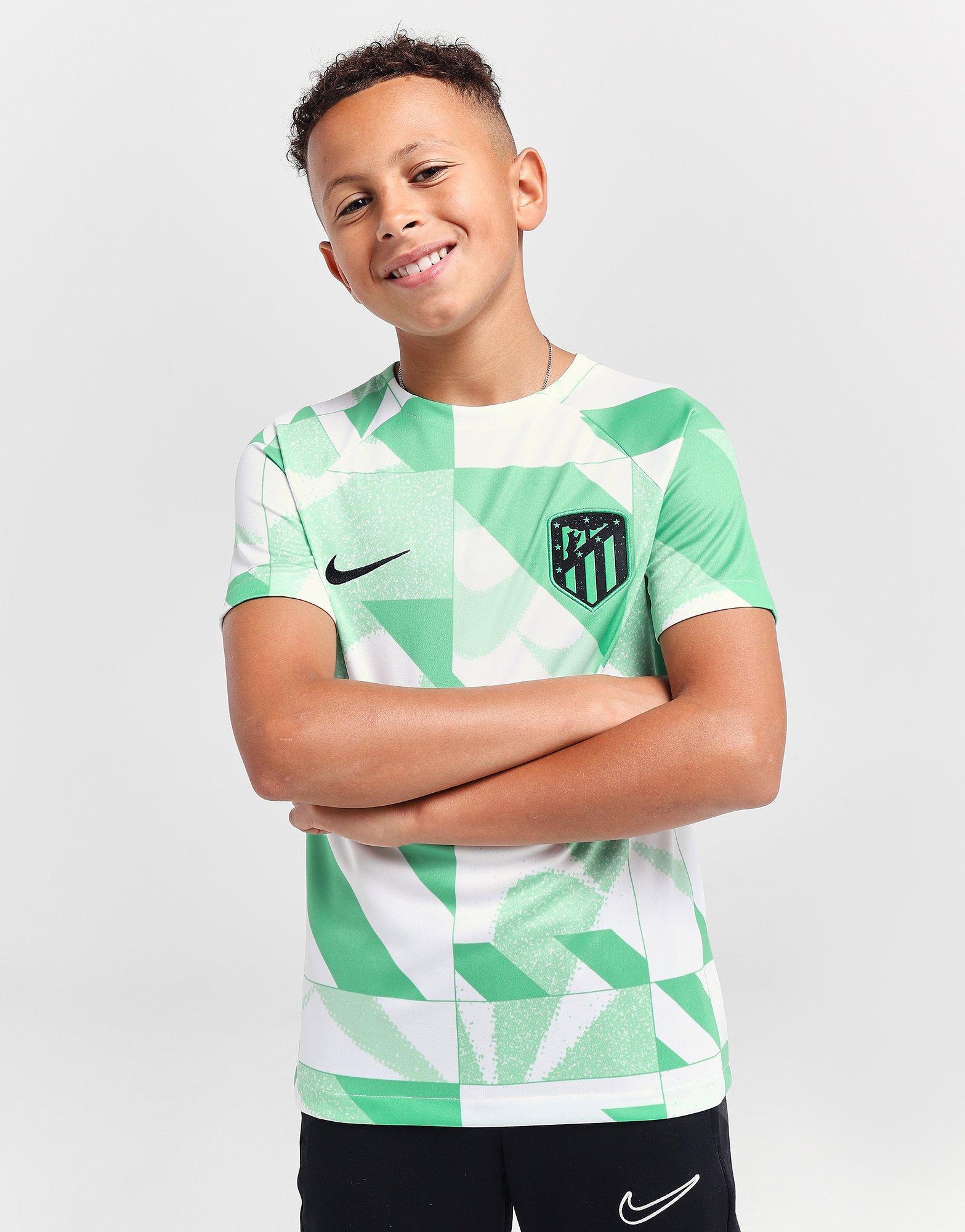 Green Nike Atletico Madrid Pre Match Shirt Junior | JD Sports UK