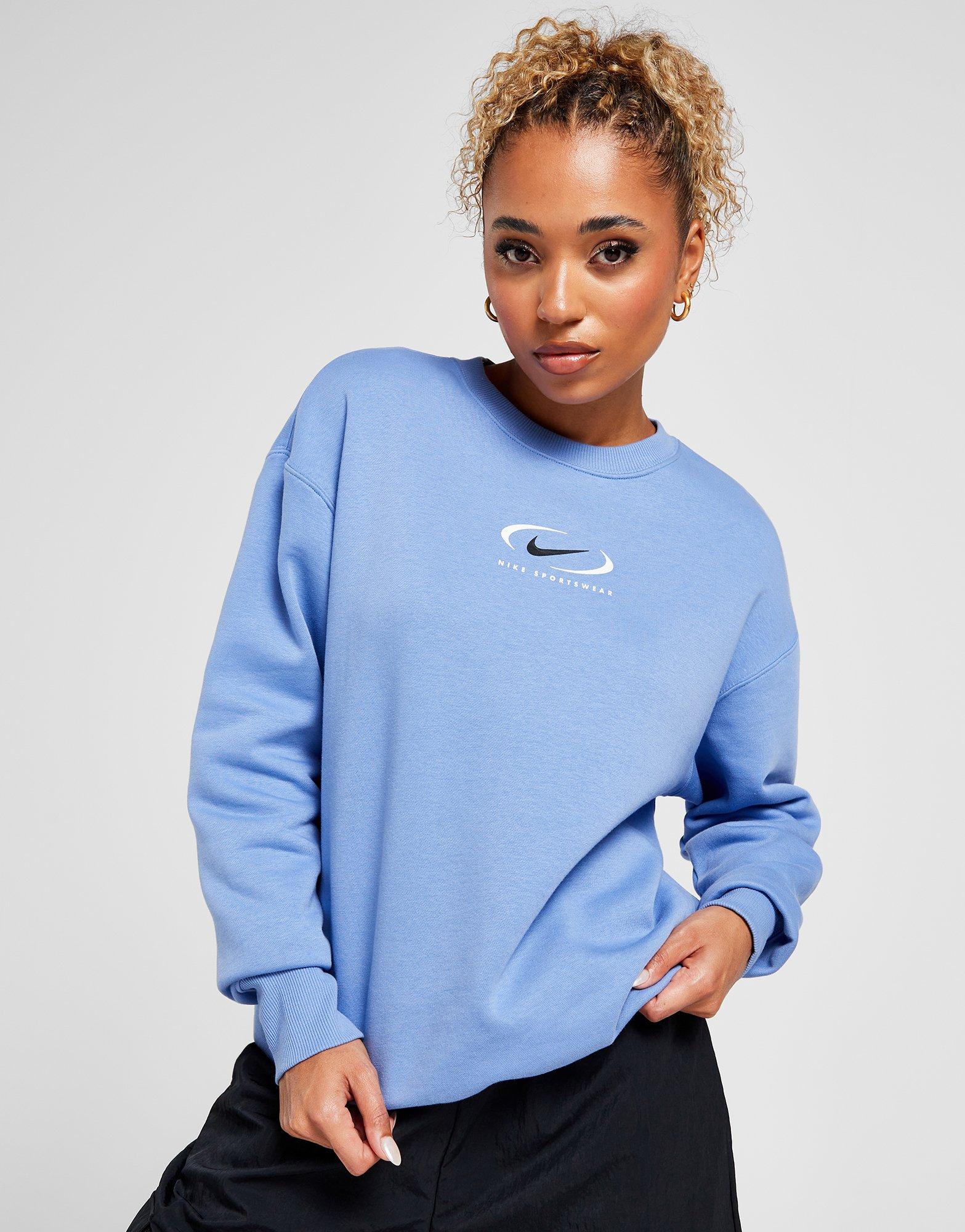 Nike Sportswear Swoosh Oversized Crew Sweatshirt