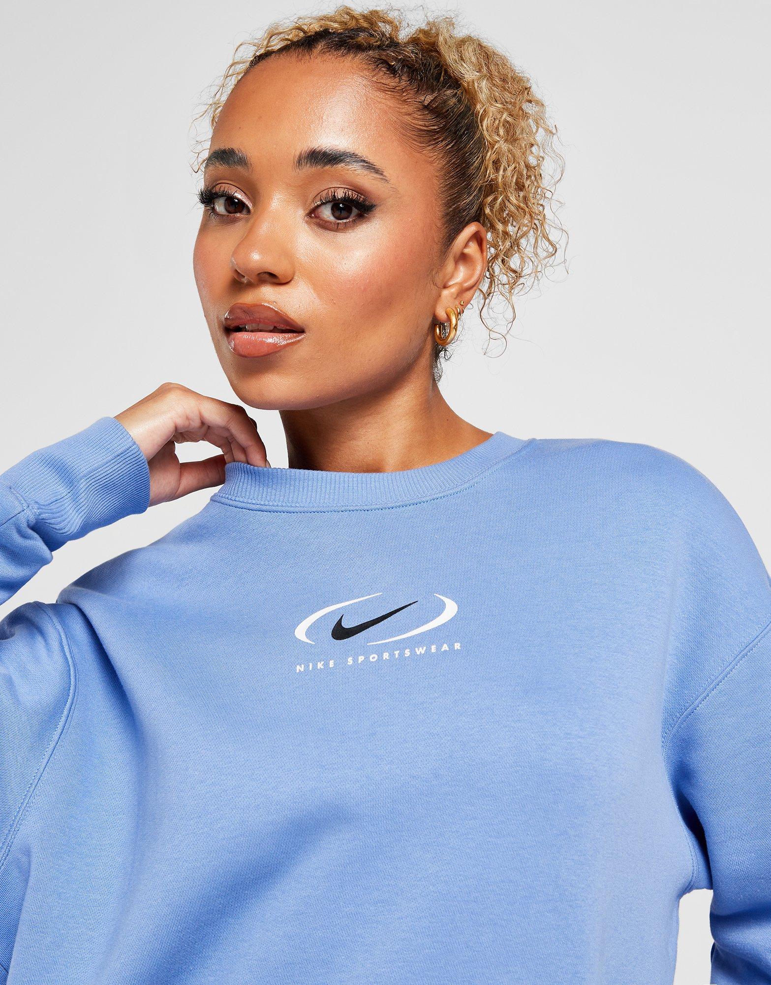 Nike Sportswear Swoosh Oversized Crew Sweatshirt