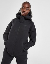 Nike Hoodie met rits voor dames Sportswear Tech Fleece Windrunner