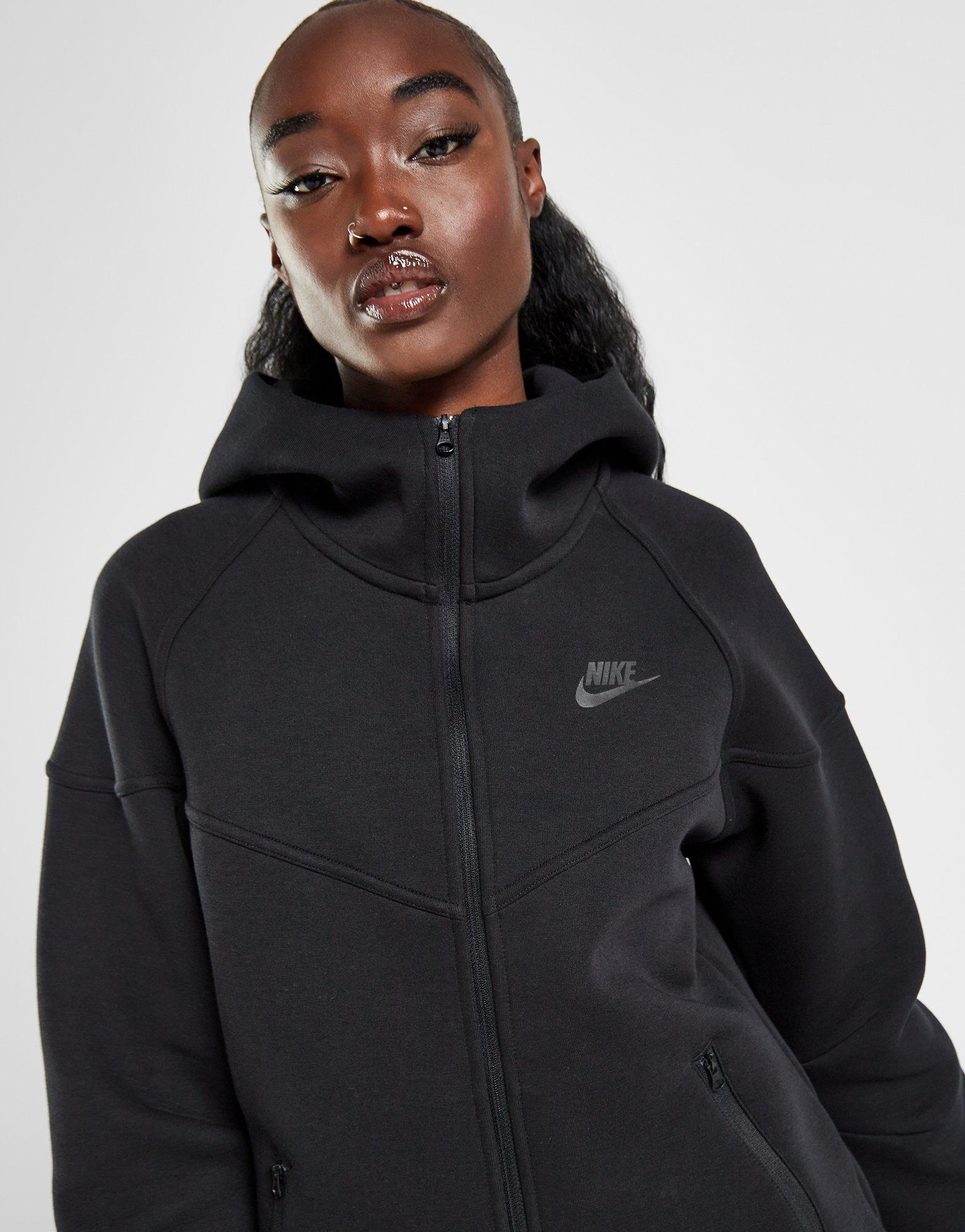 Nike TECH FLEECE FULL ZIP Noir- JD Sports France