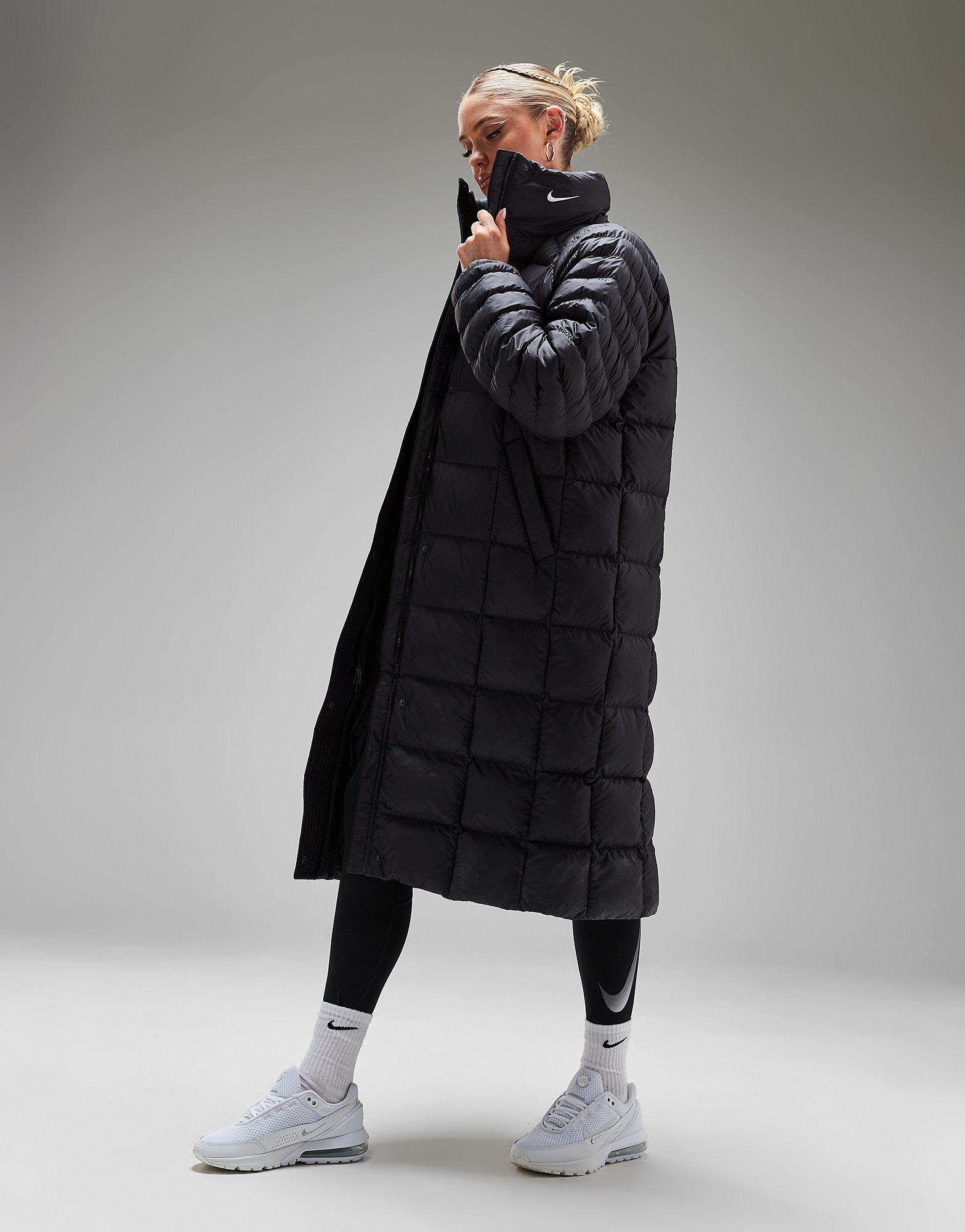 Black Nike Sportswear PrimaLoft Parka Jacket JD Sports UK