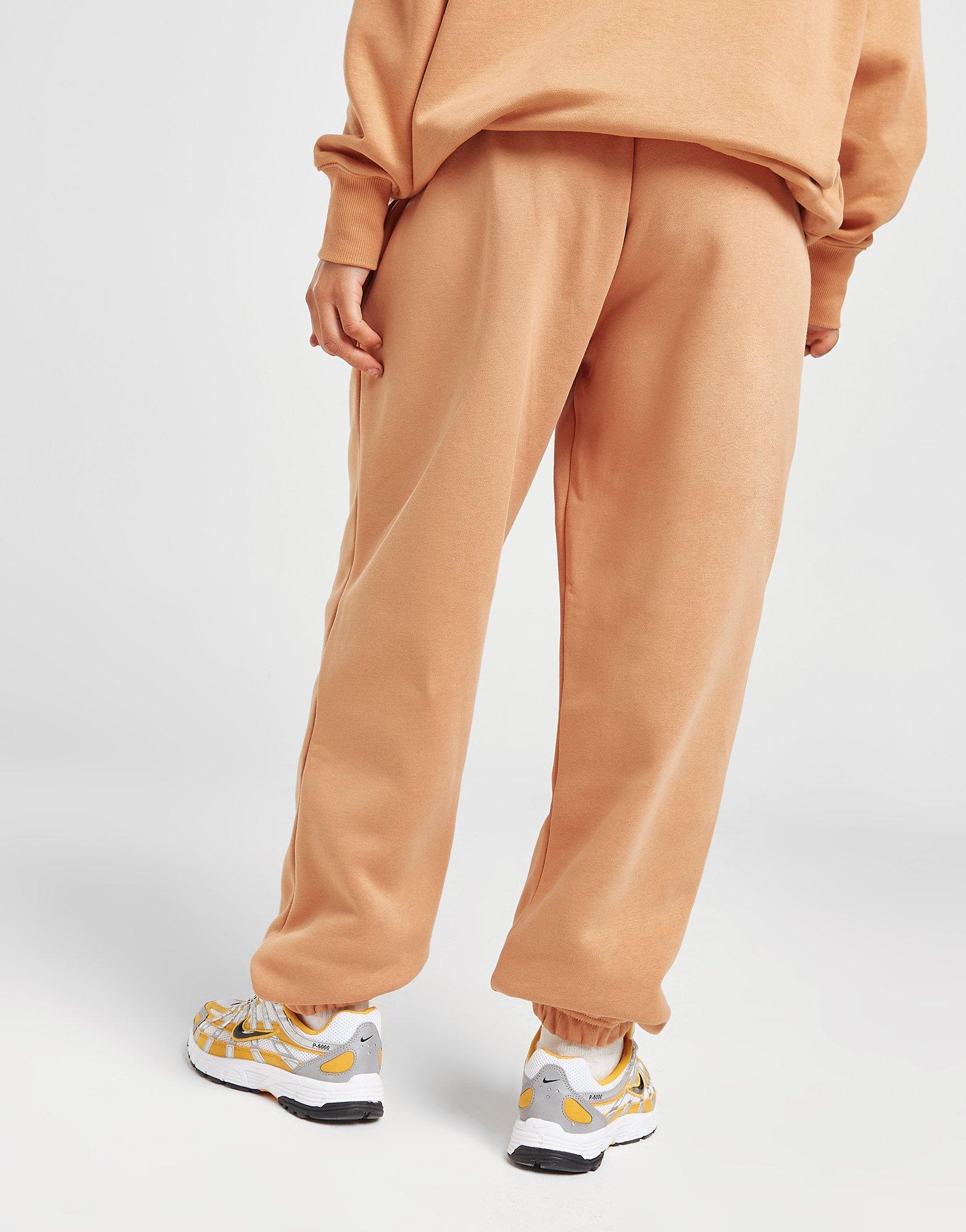 Brown Nike Phoenix Fleece Oversized Joggers JD Sports UK