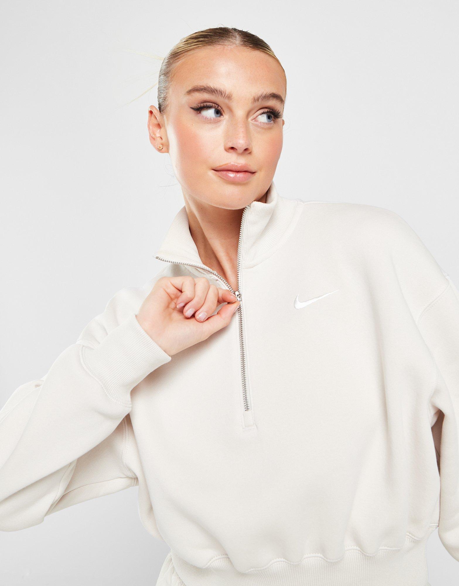 Nike Trend 1/4 Zip Crop Sweatshirt