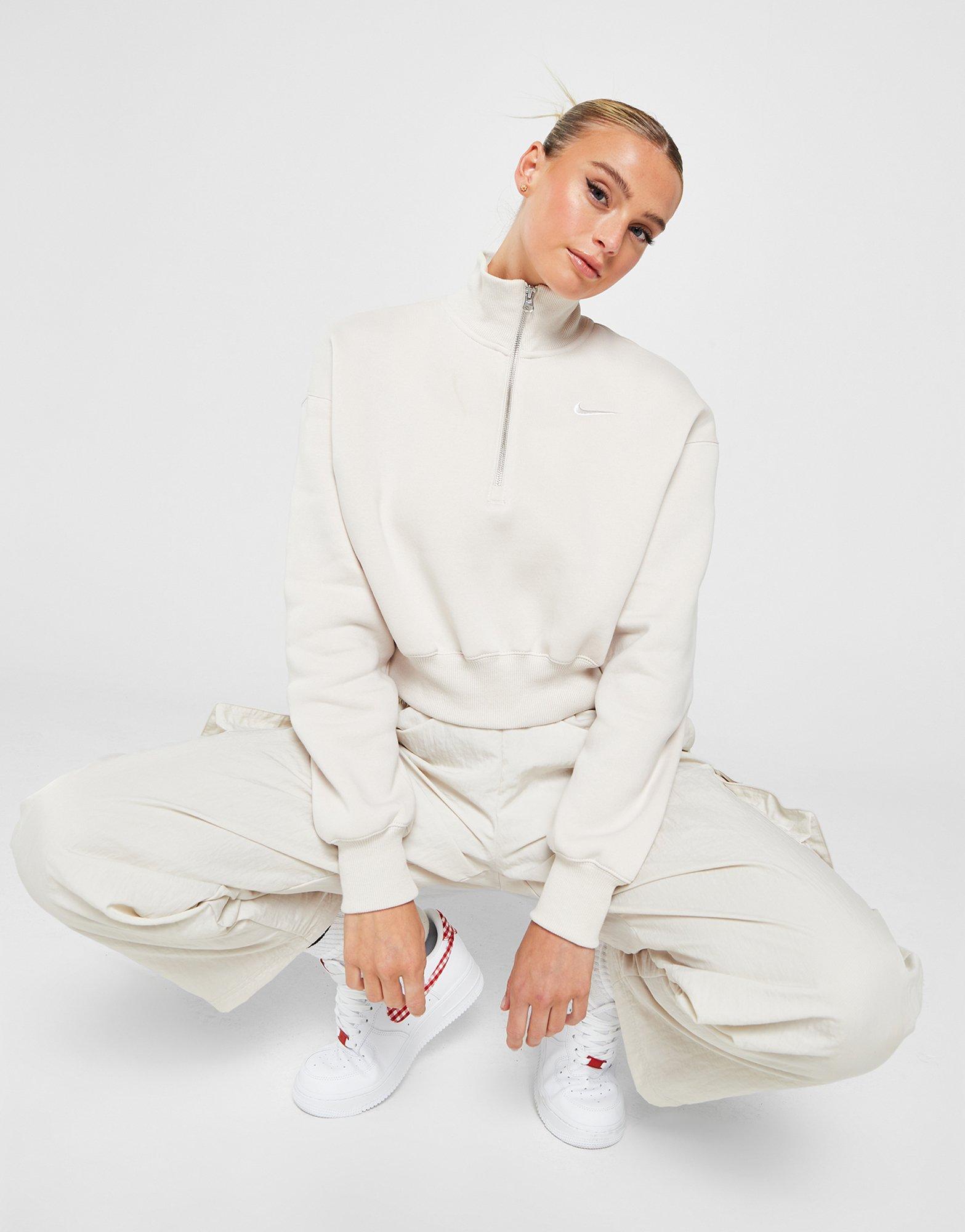 Nike Trend 1/4 Zip Crop Sweatshirt