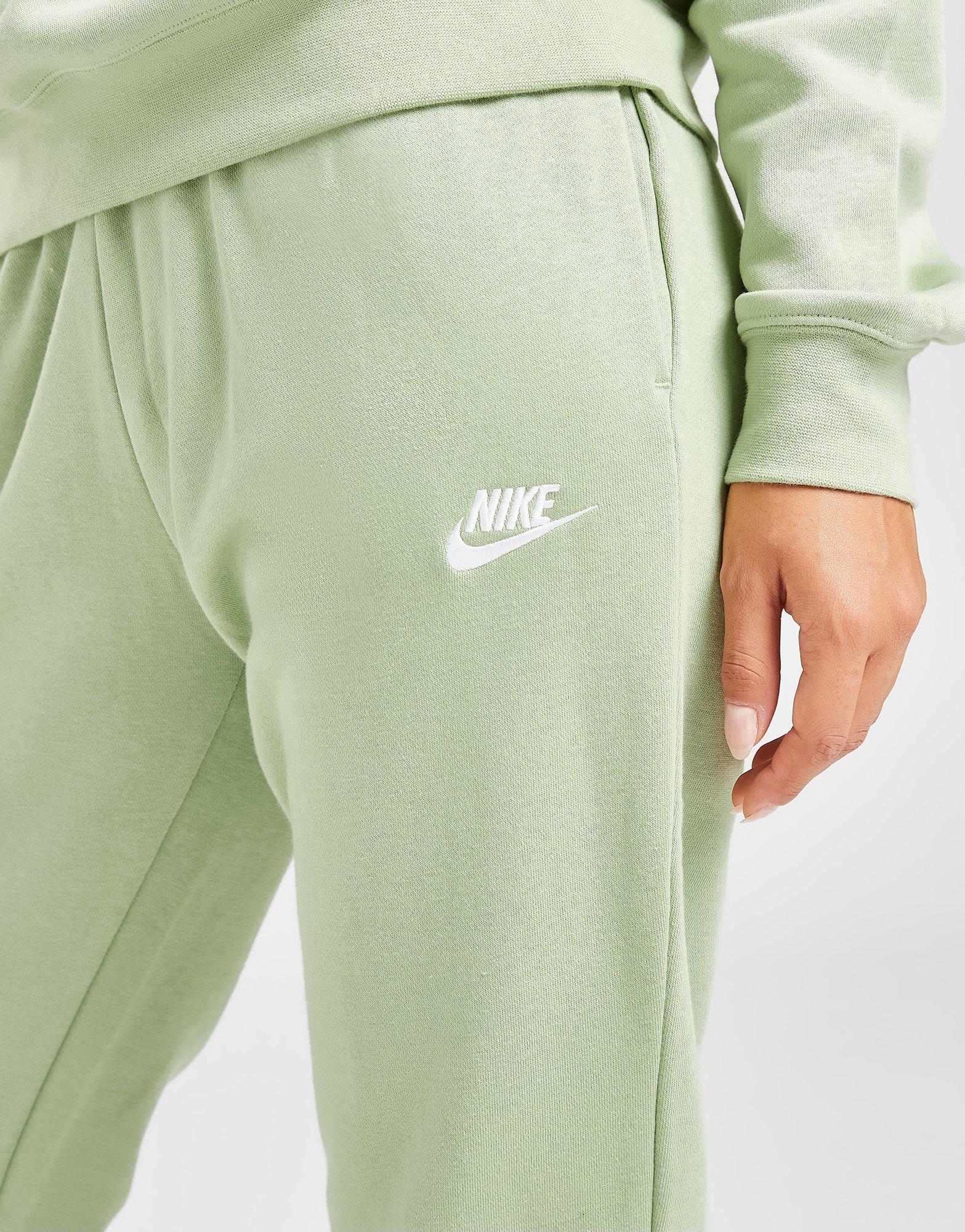 Nike Pantalon de survêtement Sportswear Club Polaire Femme Blanc