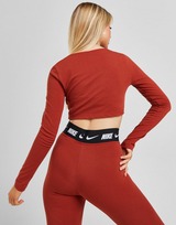 Nike Long Sleeve Crop Top
