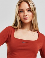 Nike Long Sleeve Crop Top