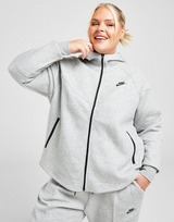 Nike Hoodie met rits voor dames (Plus Size) Sportswear Tech Fleece Windrunner