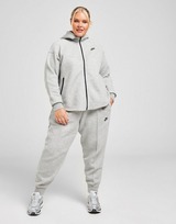 Nike Hoodie met rits voor dames (Plus Size) Sportswear Tech Fleece Windrunner