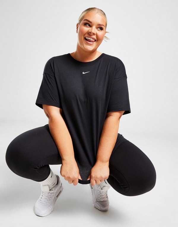 Nike T-shirt Sportswear Essential Boyfriend Femme Noir- JD Sports