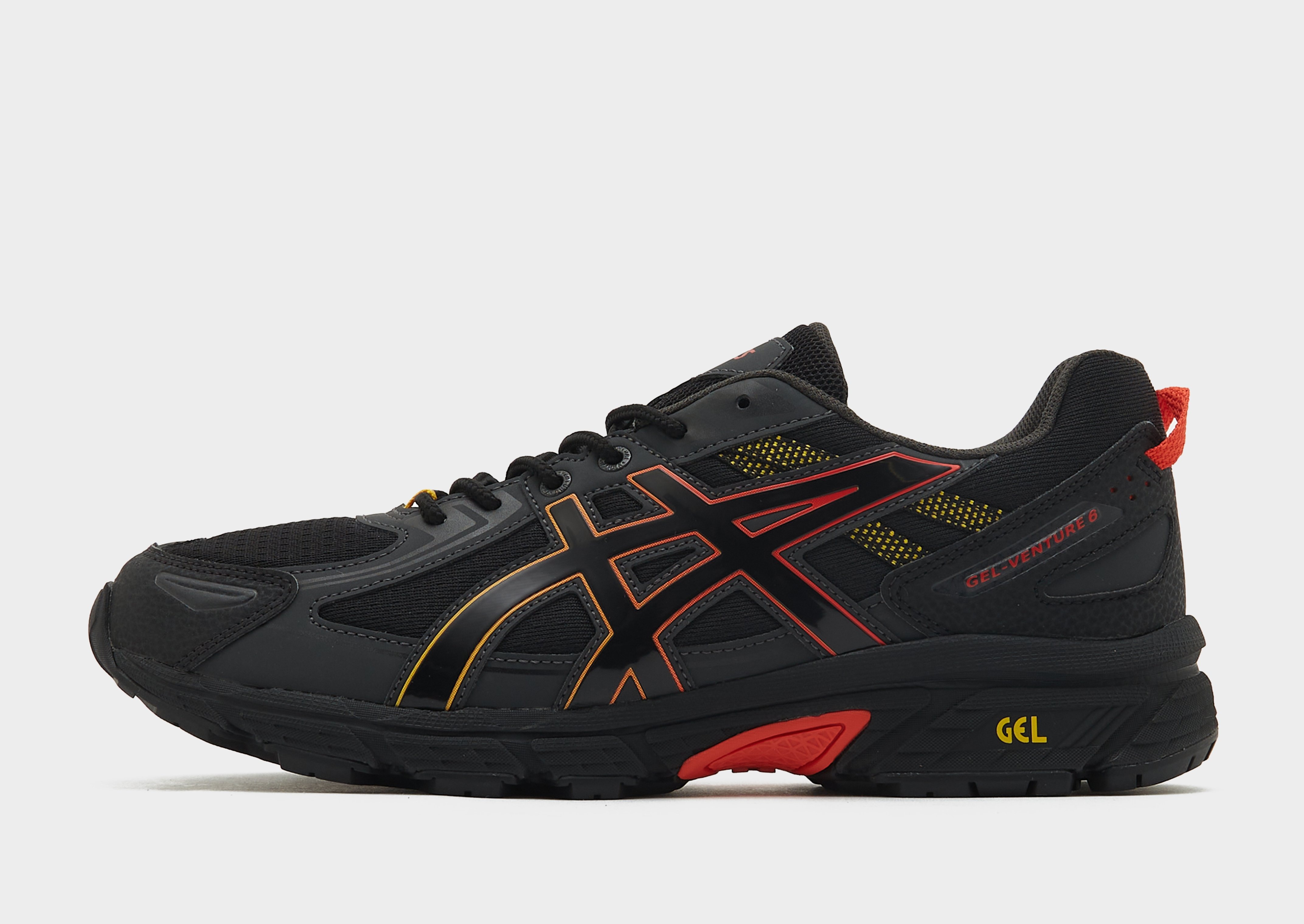 Zwart Asics GelVenture 6 JD Sports Nederland