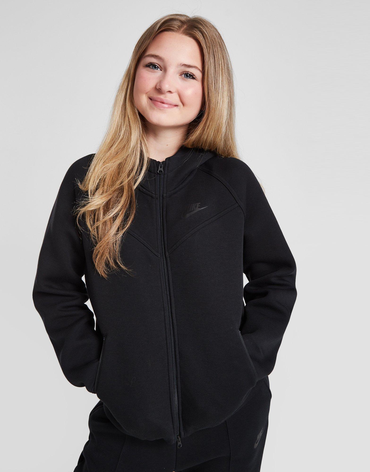 Black nike best sale full zip hoodie