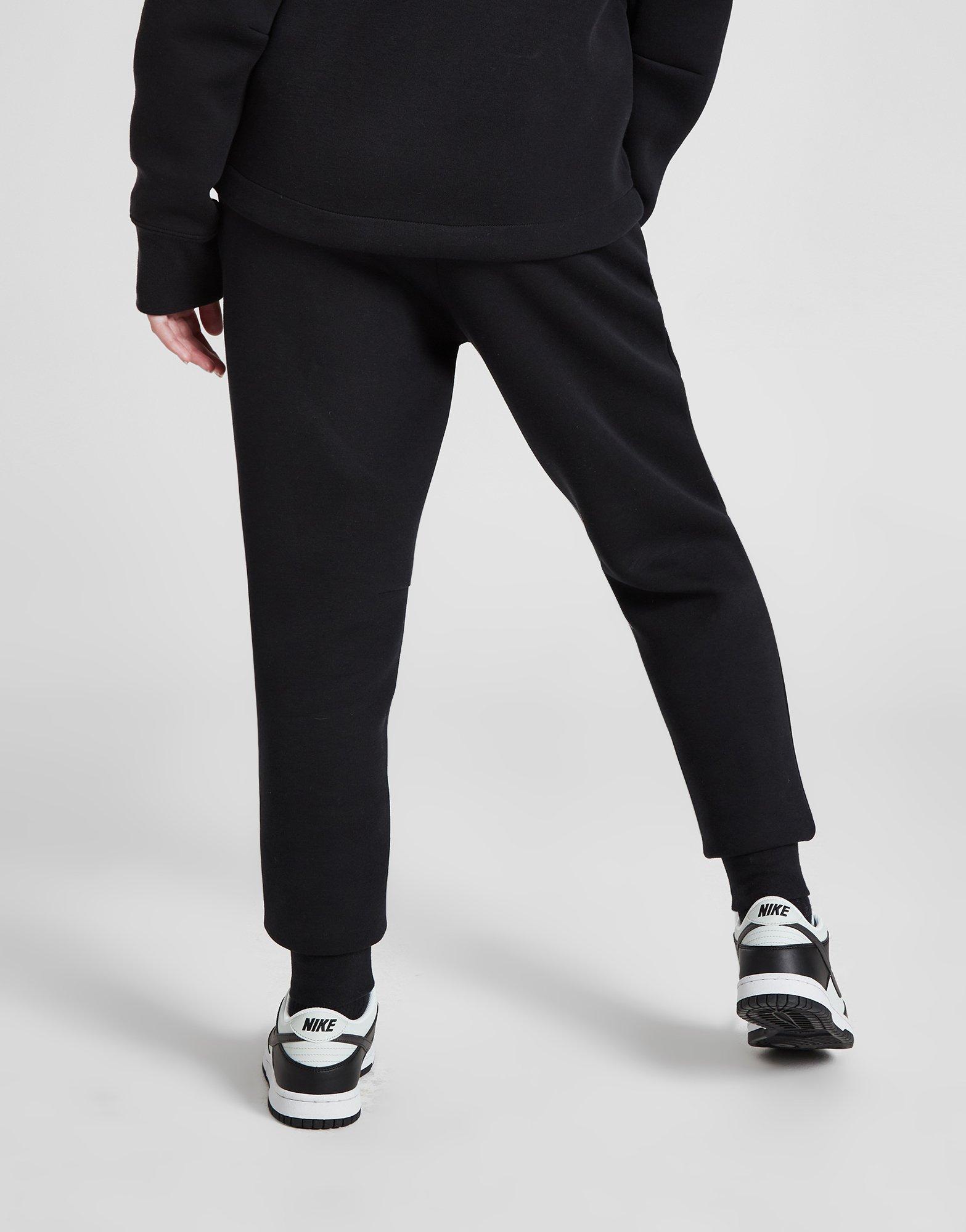 Black Nike Girls' Tech Fleece Joggers Junior