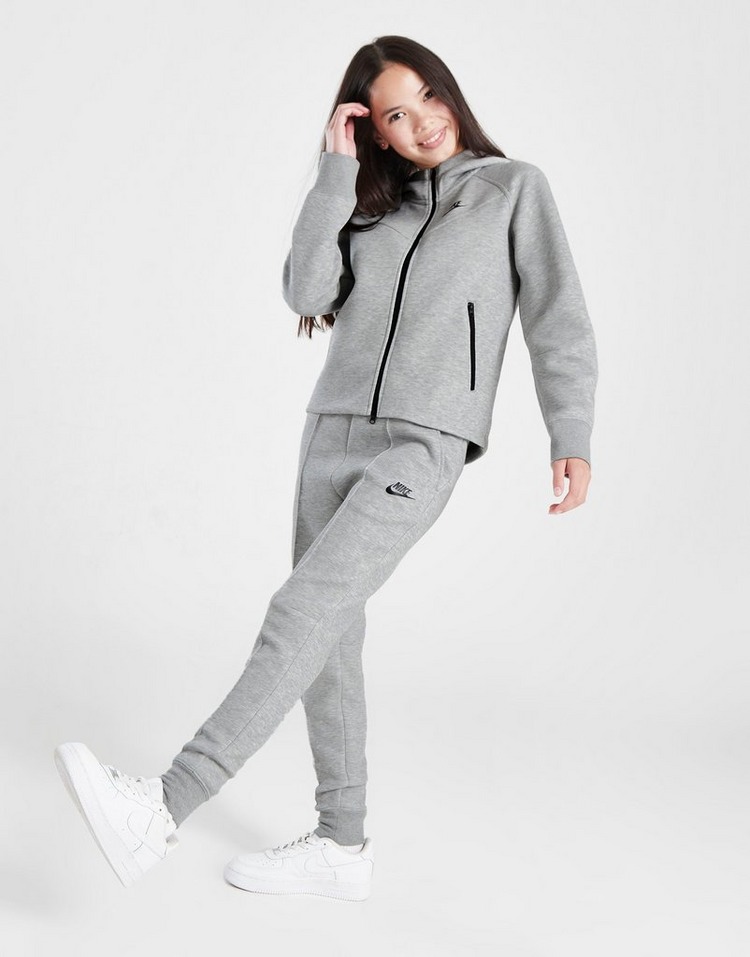 Grey Nike Girls' Tech Fleece Joggers Junior | JD Sports UK