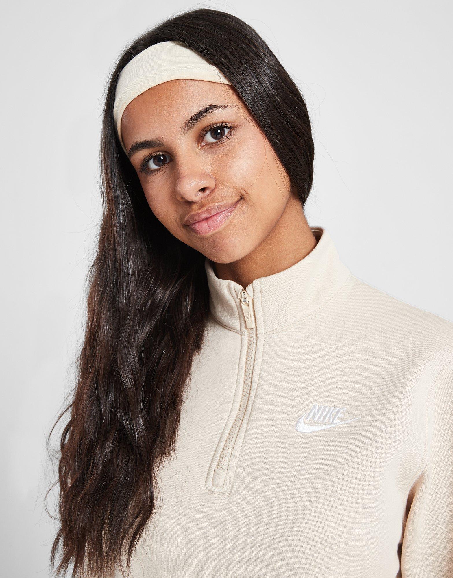 Nike Girls' Club 1/2 Zip Sweatshirt Junior