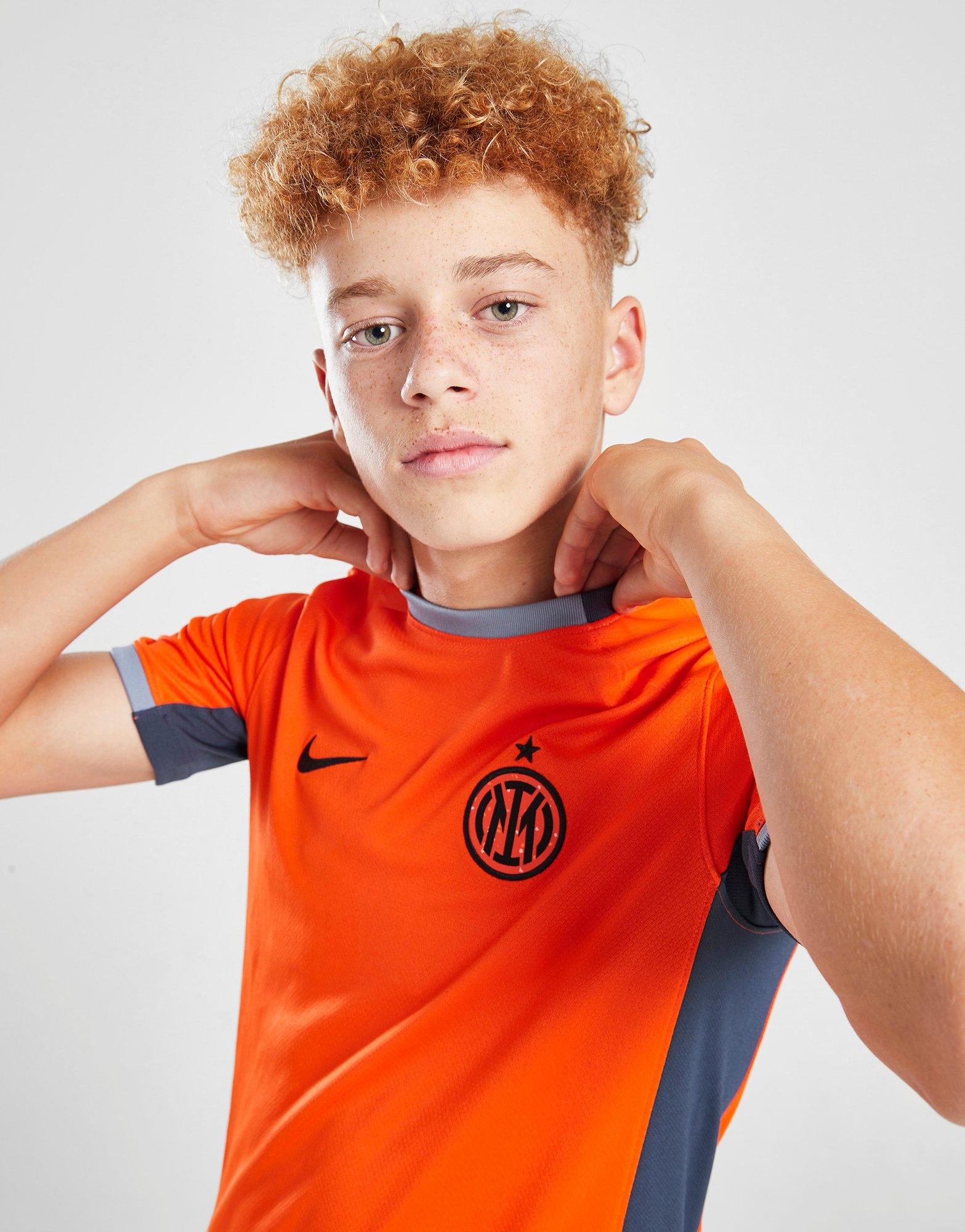 Orange Nike Inter Milan 2023/24 Third Shirt Junior - JD Sports