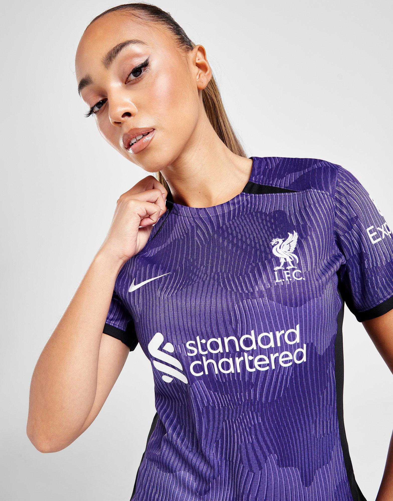 Purple Nike Liverpool FC 2023/23 Match Third Shirt