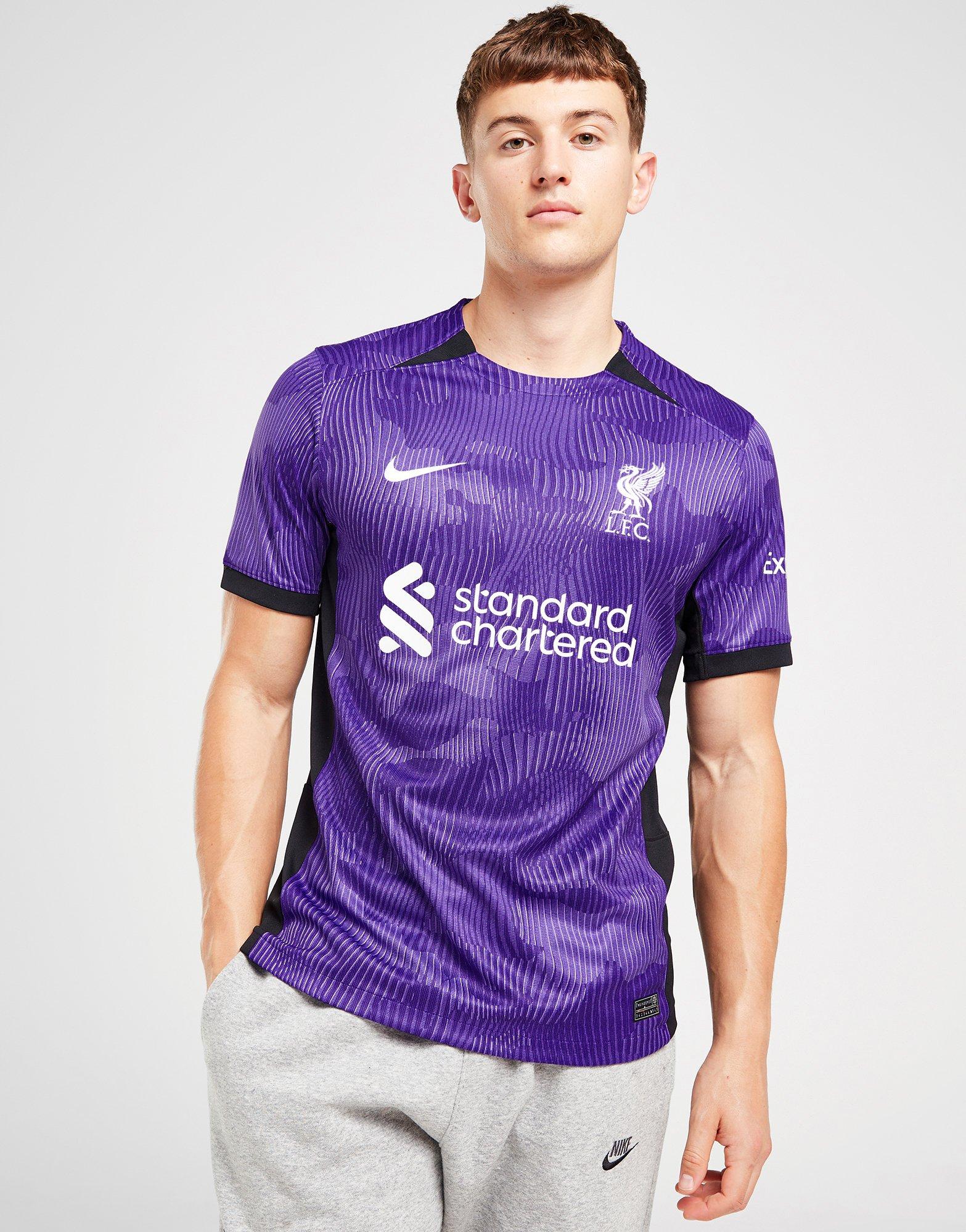 LIVERPOOL PURPLE KIT 🔥 Nike 2023-24 Liverpool Third Shirt Review