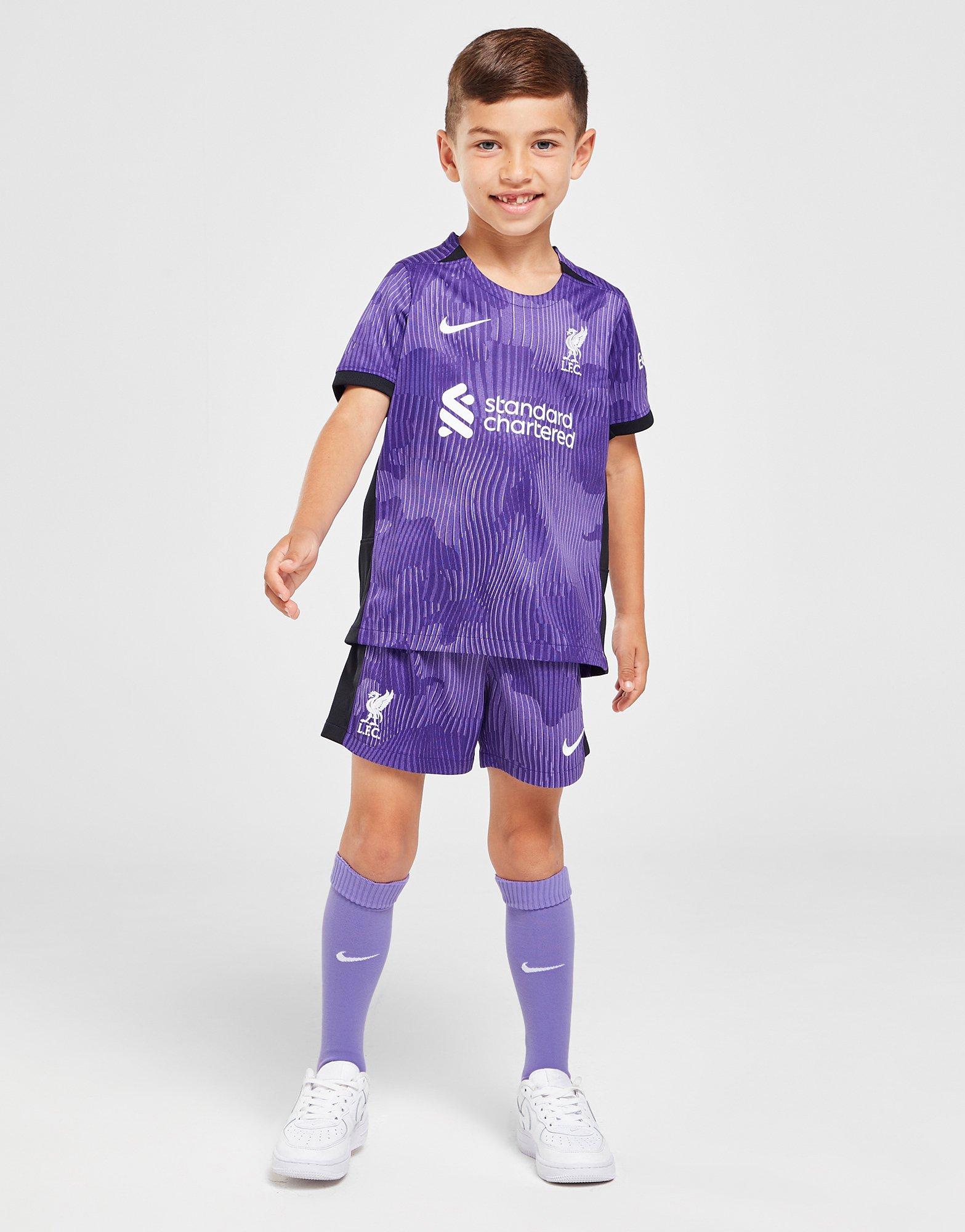 Liverpool purple cheap away kit junior