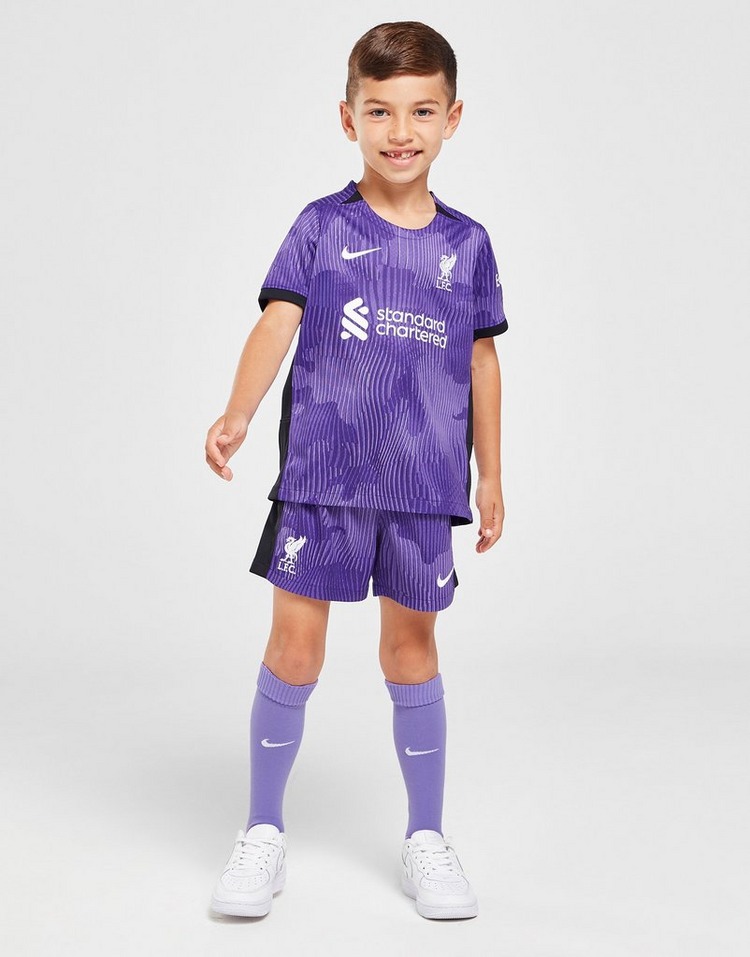 Nike Liverpool FC 2023/24 Third Kit Kinder