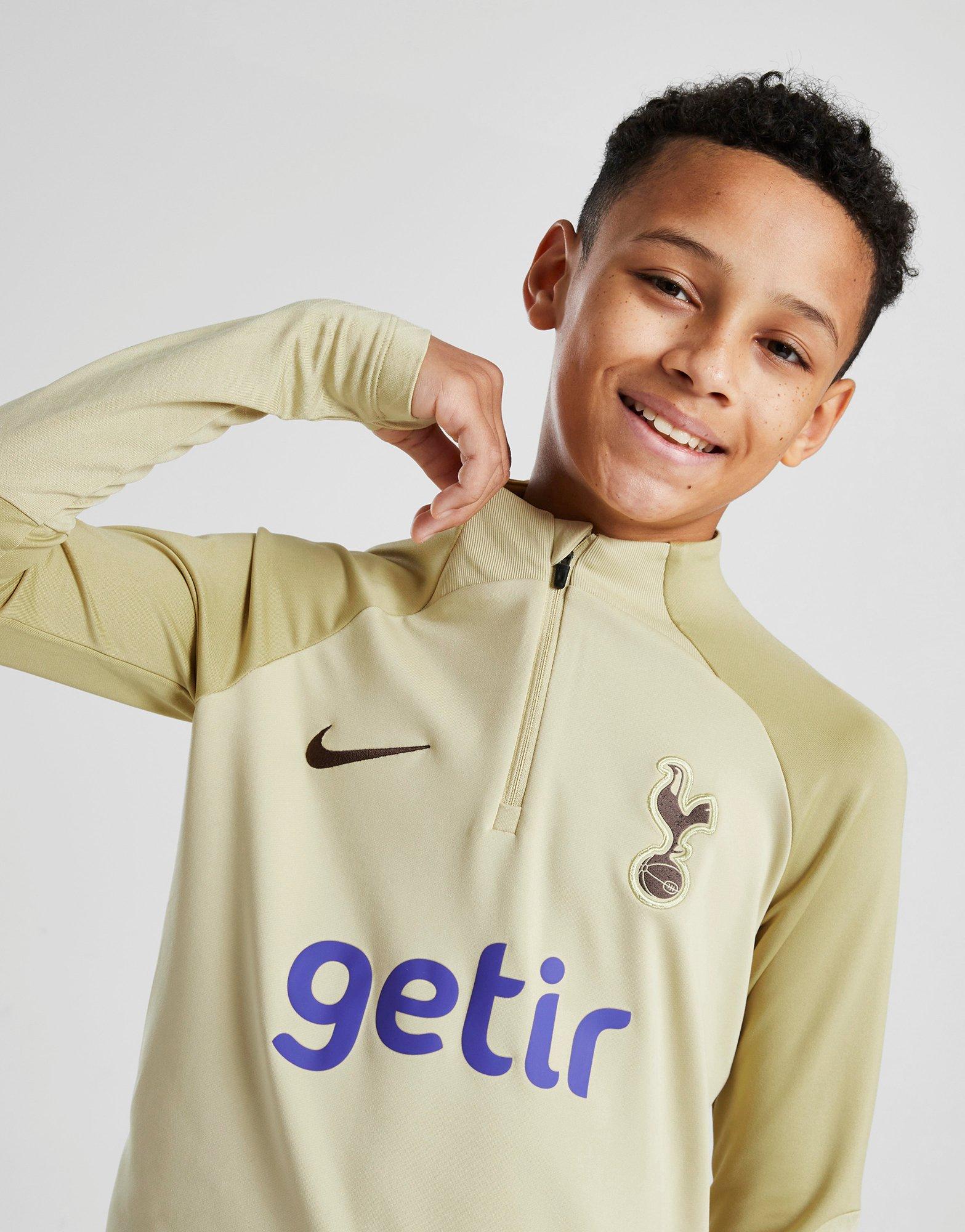 Brown Nike Tottenham Hotspur FC Strike Drill Top Junior - JD