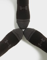 Under Armour Pack de 3 paires de chaussettes HeatGear Tech No Show Homme
