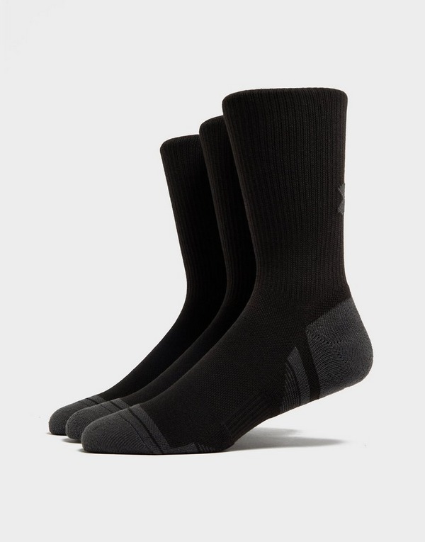 Under Armour 3 Pack HeatGear Tech Crew Socks