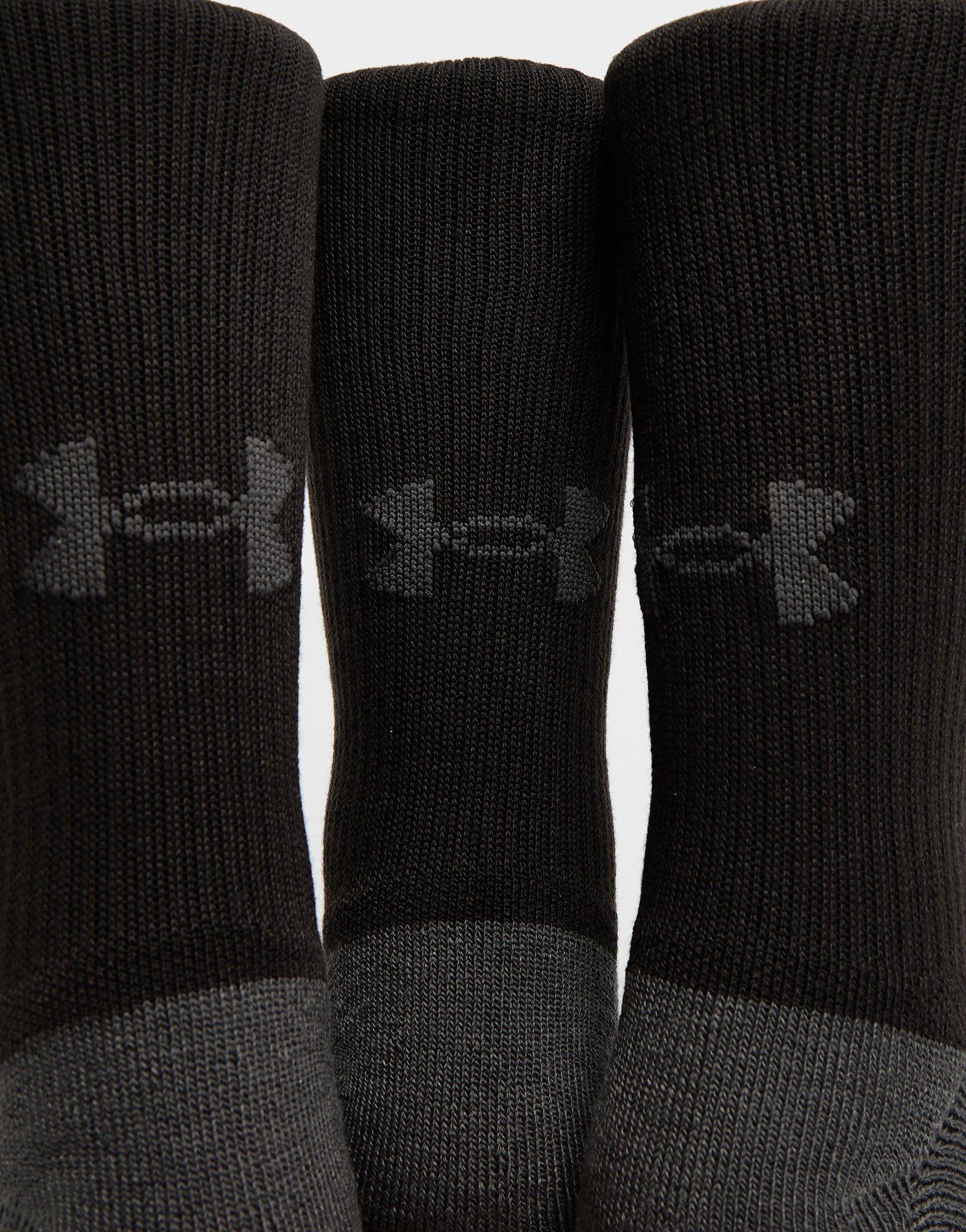 Under Armour 3 Pack HeatGear Tech Crew Socks