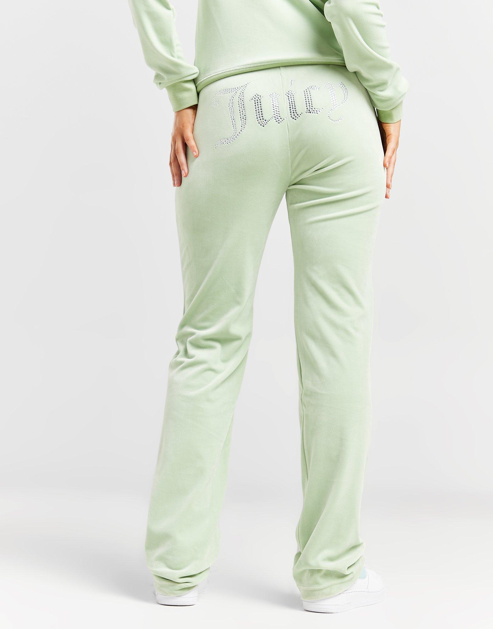 Juicy Couture Diamante Velour Track Pants