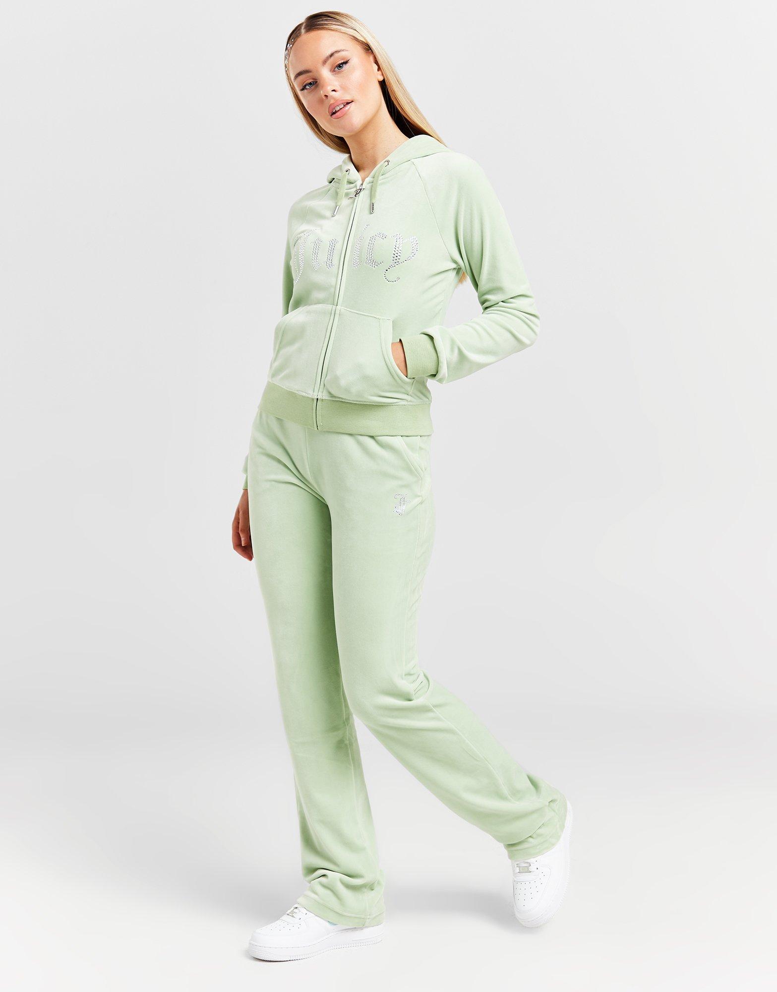 Juicy Couture Diamante Velour Track Pants