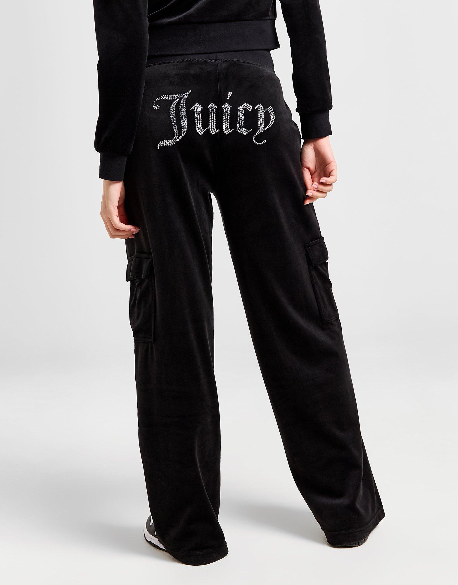 JUICY COUTURE Diamante Logo Velour Jogginghose Damen Schwarz - JD Sports  Österreich