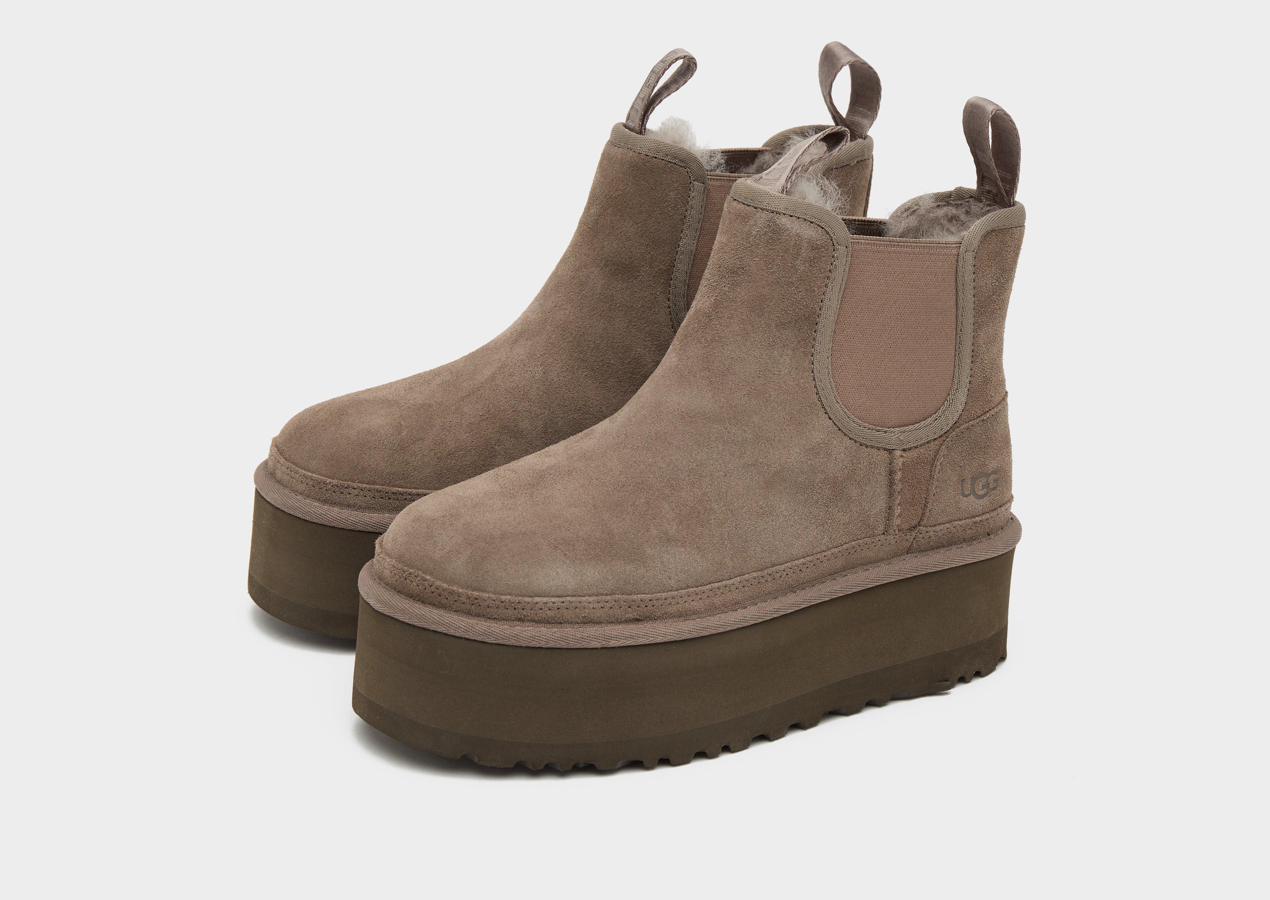 Brown UGG Neumel Platform Chelsea Boots Women's | JD Sports UK