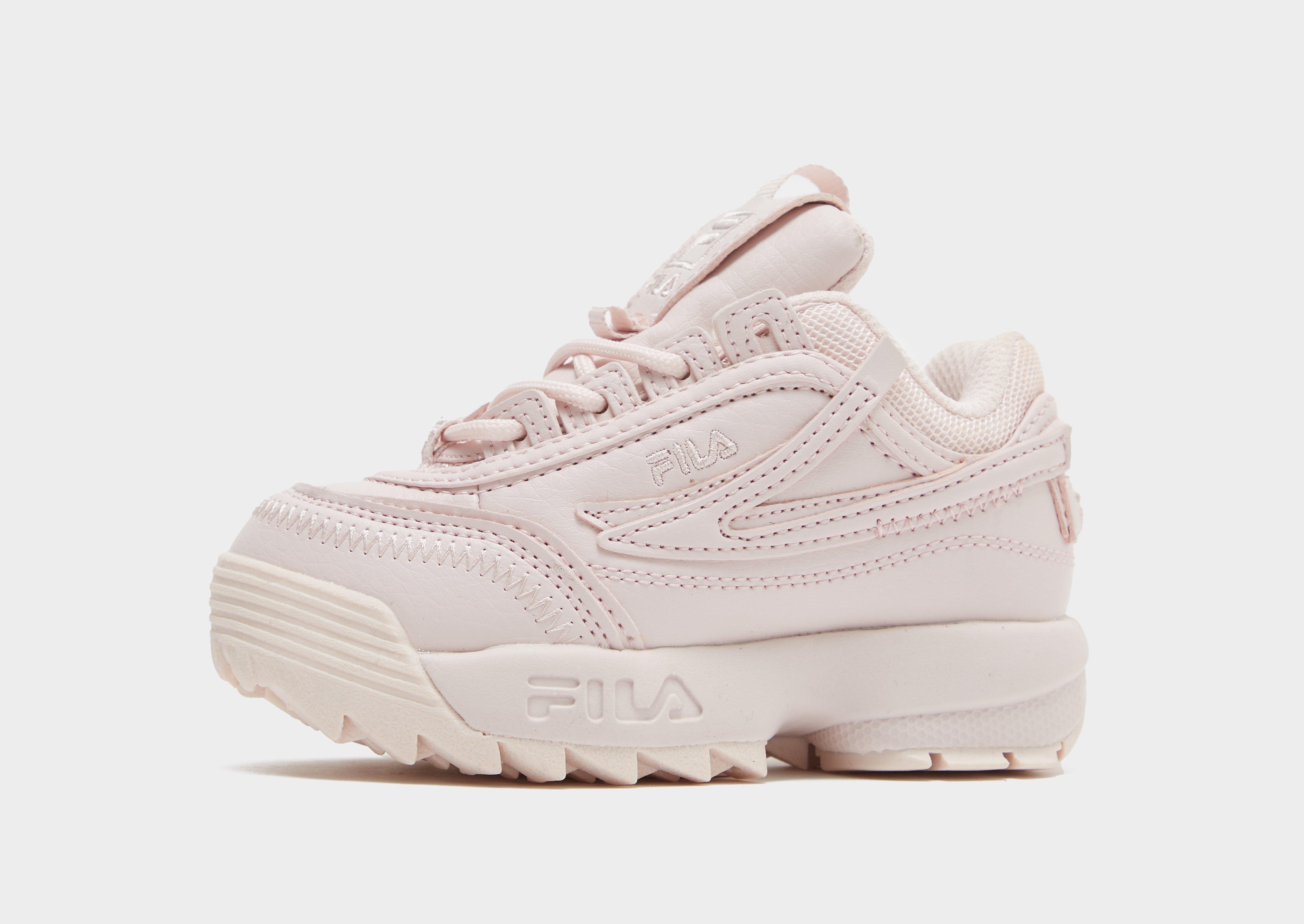 Fila disruptor hot sale pink kids