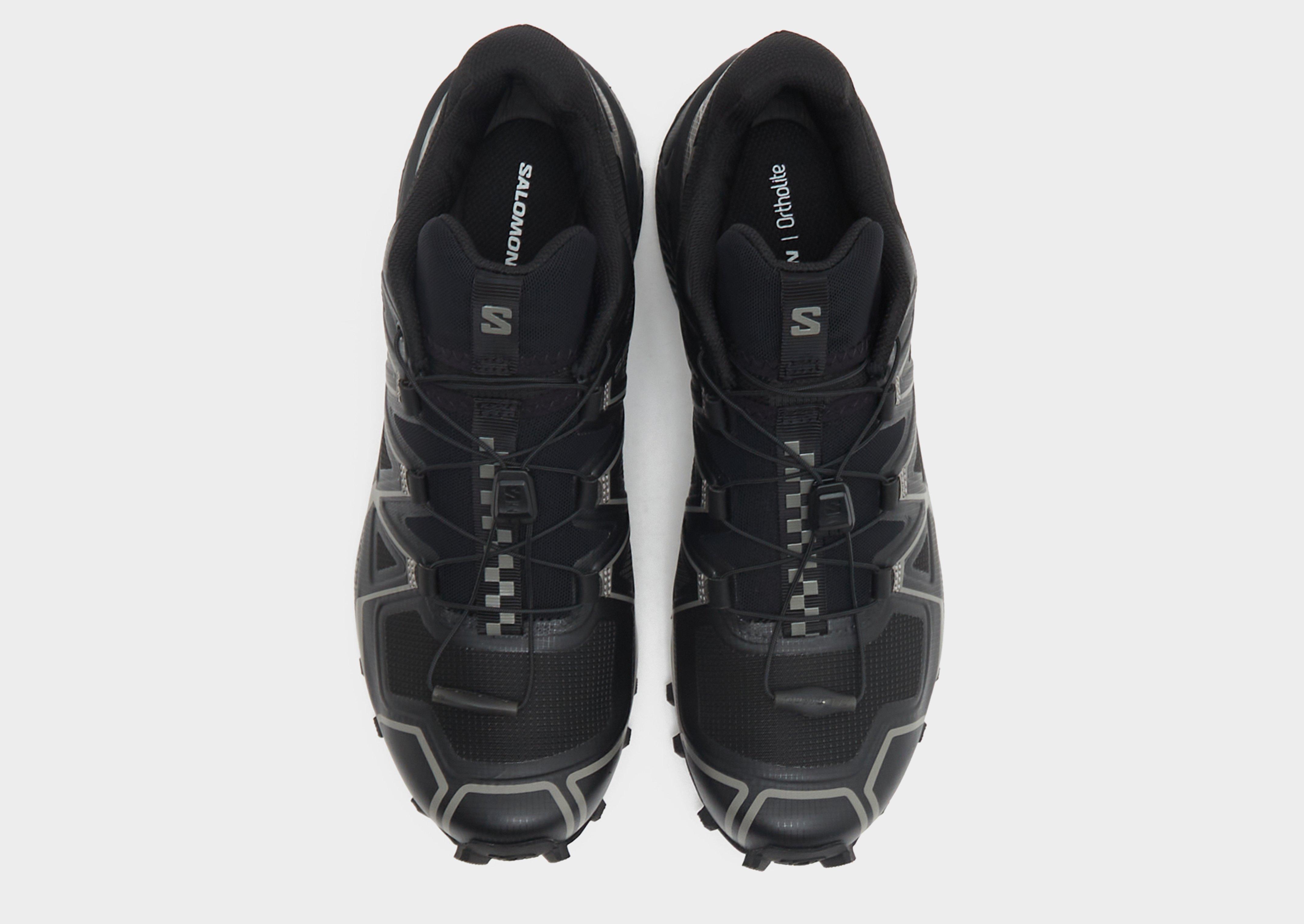 Outlet Zapatillas Salomon Online - Speedcross 3 Hombre Negras Plateadas