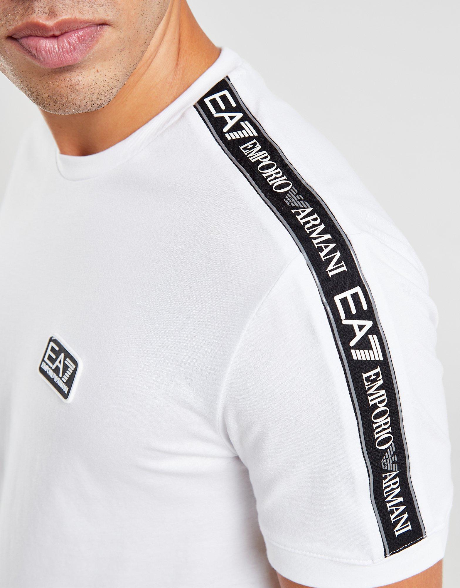 Emporio Armani EA7 Tape Badge T-Shirt JD Sports Global