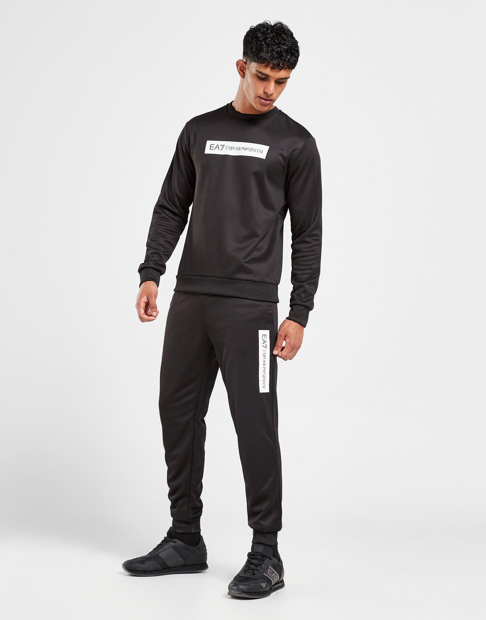 Black best sale ea7 jumper