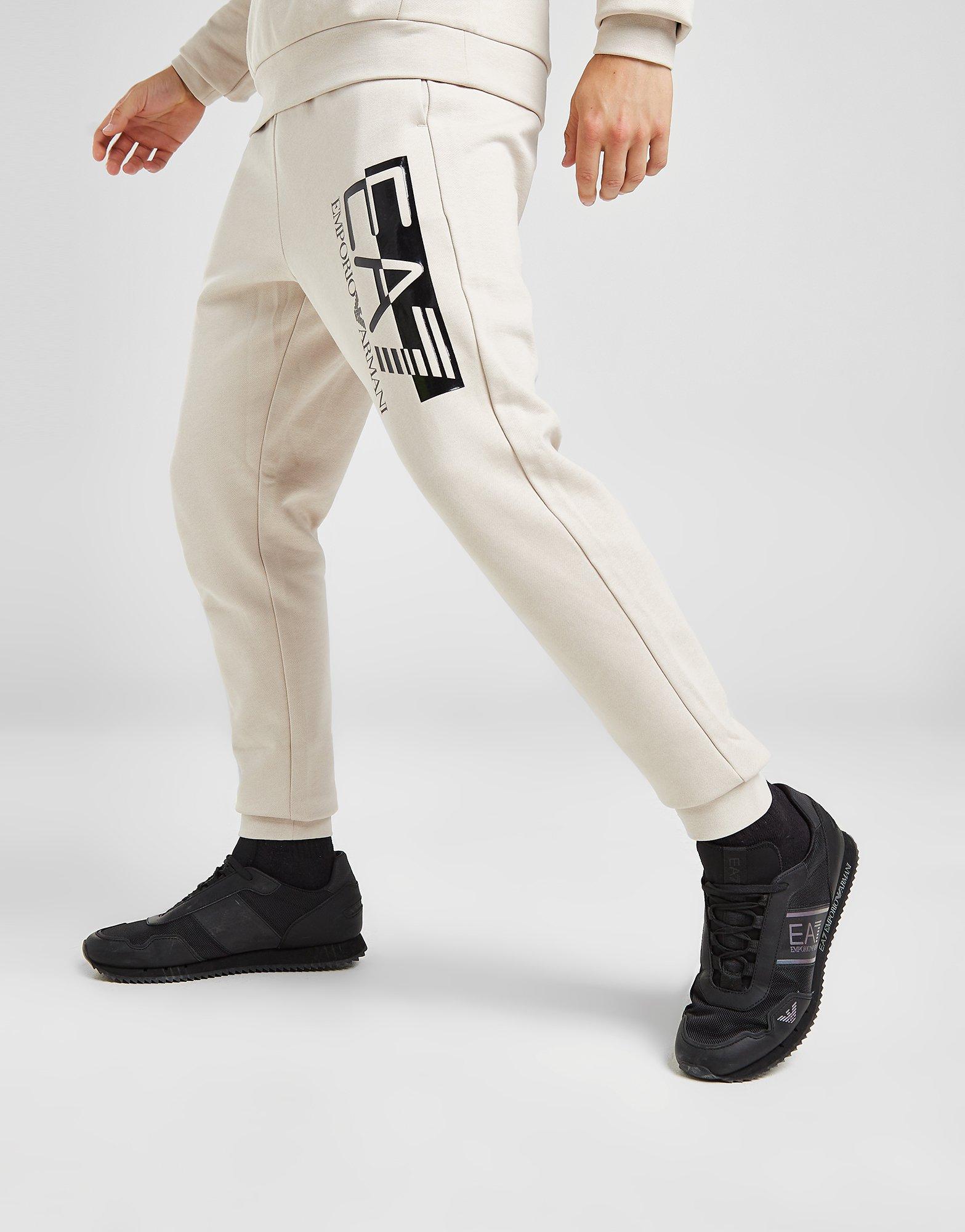 Ea7 white joggers new arrivals