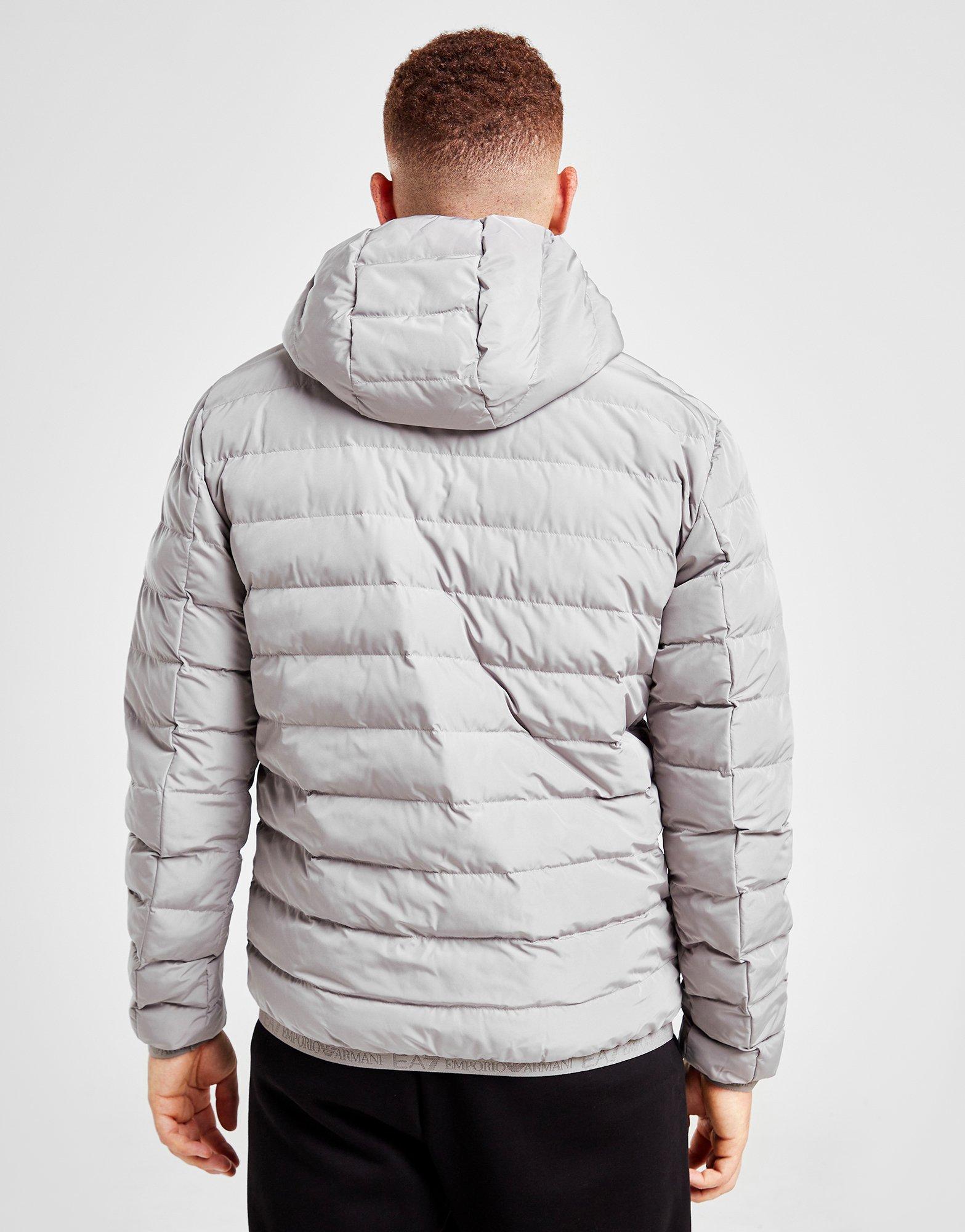 Grey Emporio Armani EA7 Baffle Jacket JD Sports UK