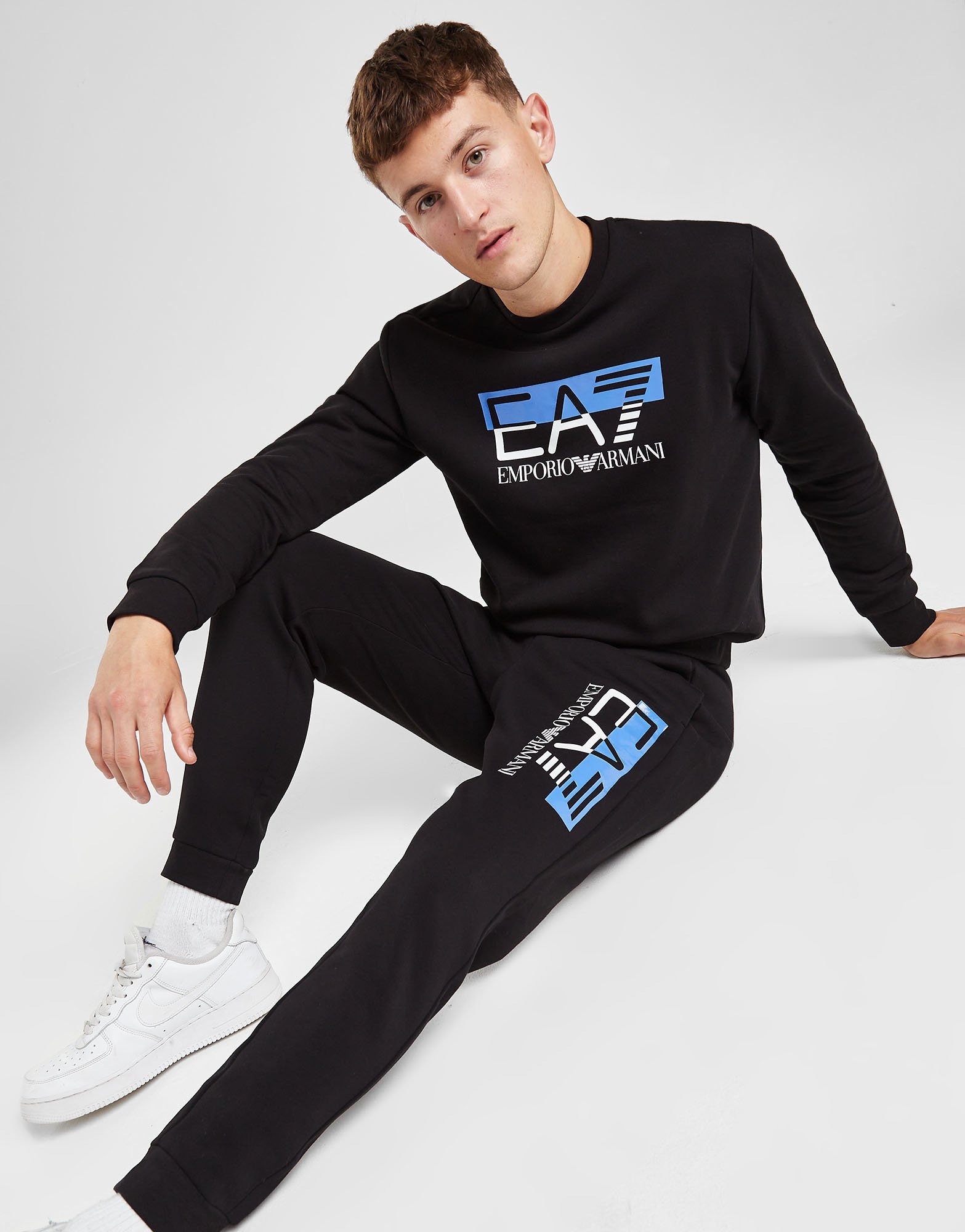 Black Emporio Armani EA7 Visibilty Joggers - JD Sports NZ