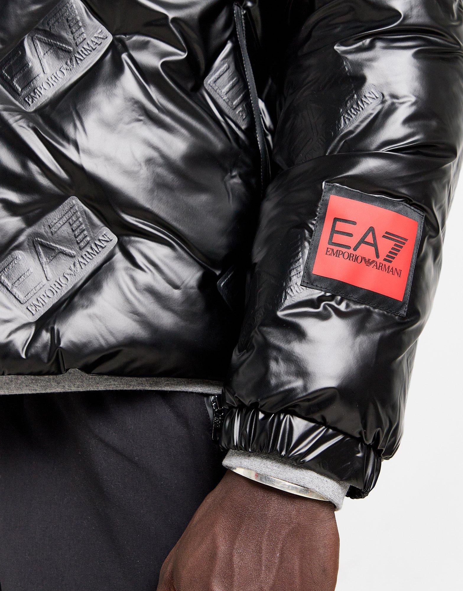 EA7 Emporio Armani All Over Print Logo Jacket